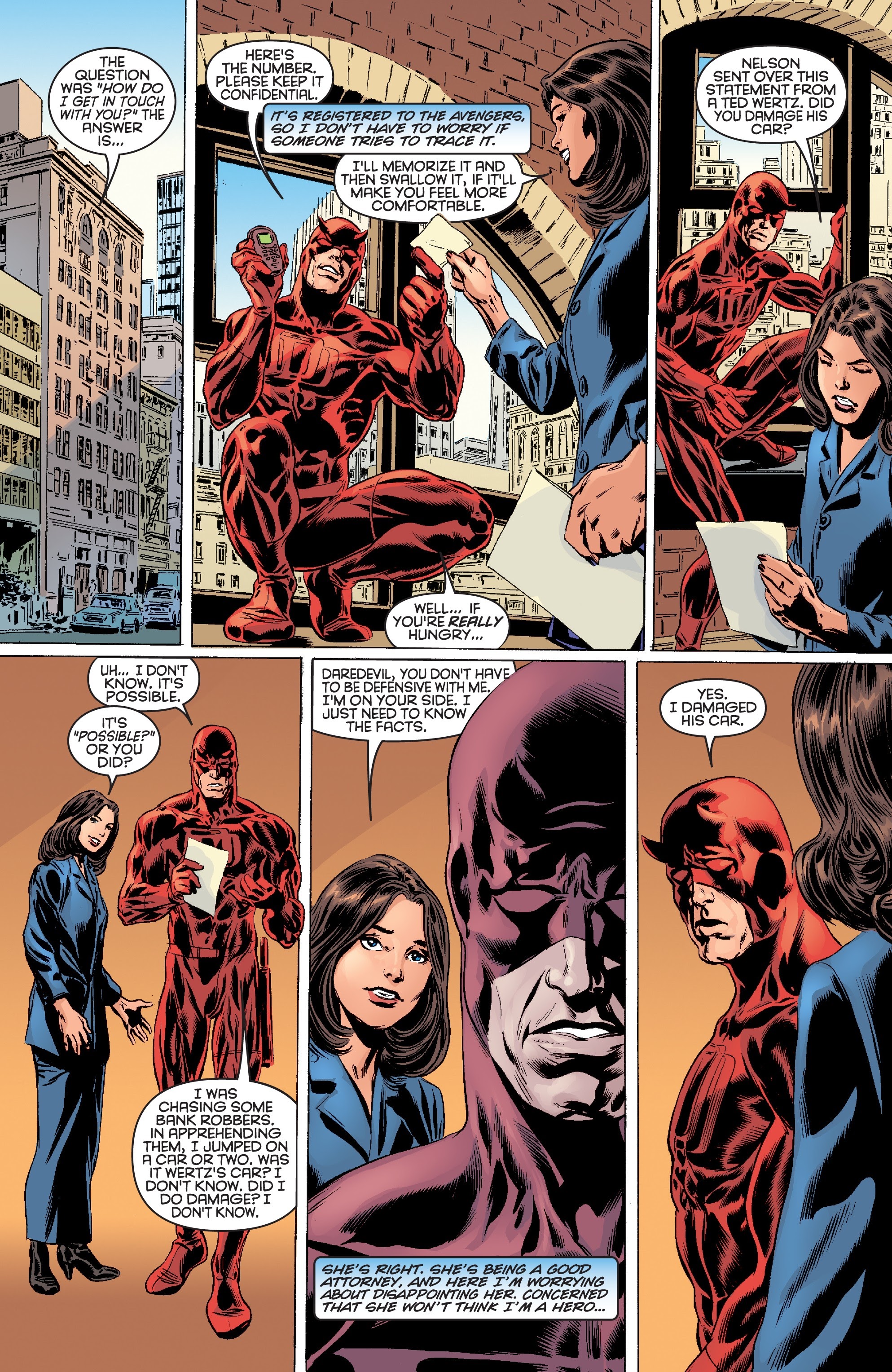 Read online Marvel Knights Daredevil by Bendis, Jenkins, Gale & Mack: Unusual Suspects comic -  Issue # TPB (Part 3) - 29