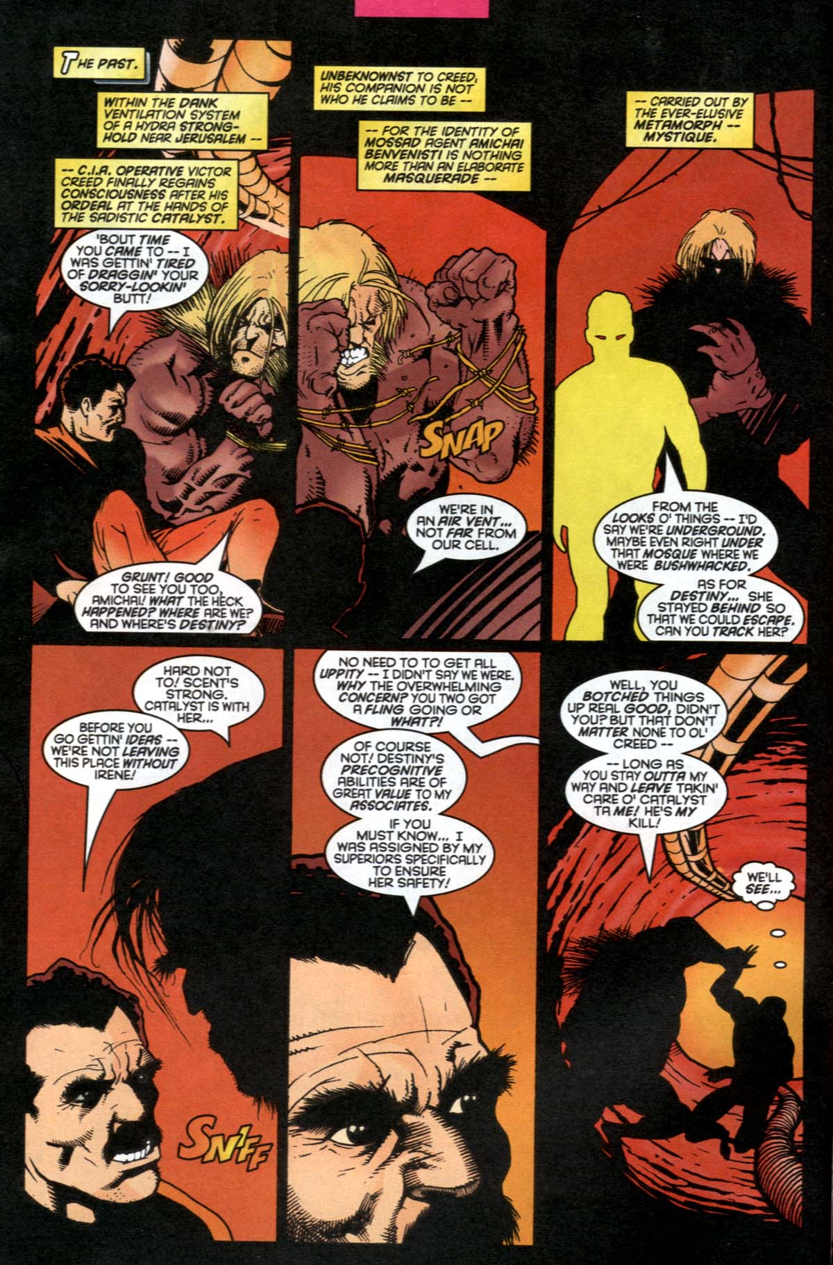 Read online Sabretooth and Mystique comic -  Issue #3 - 6