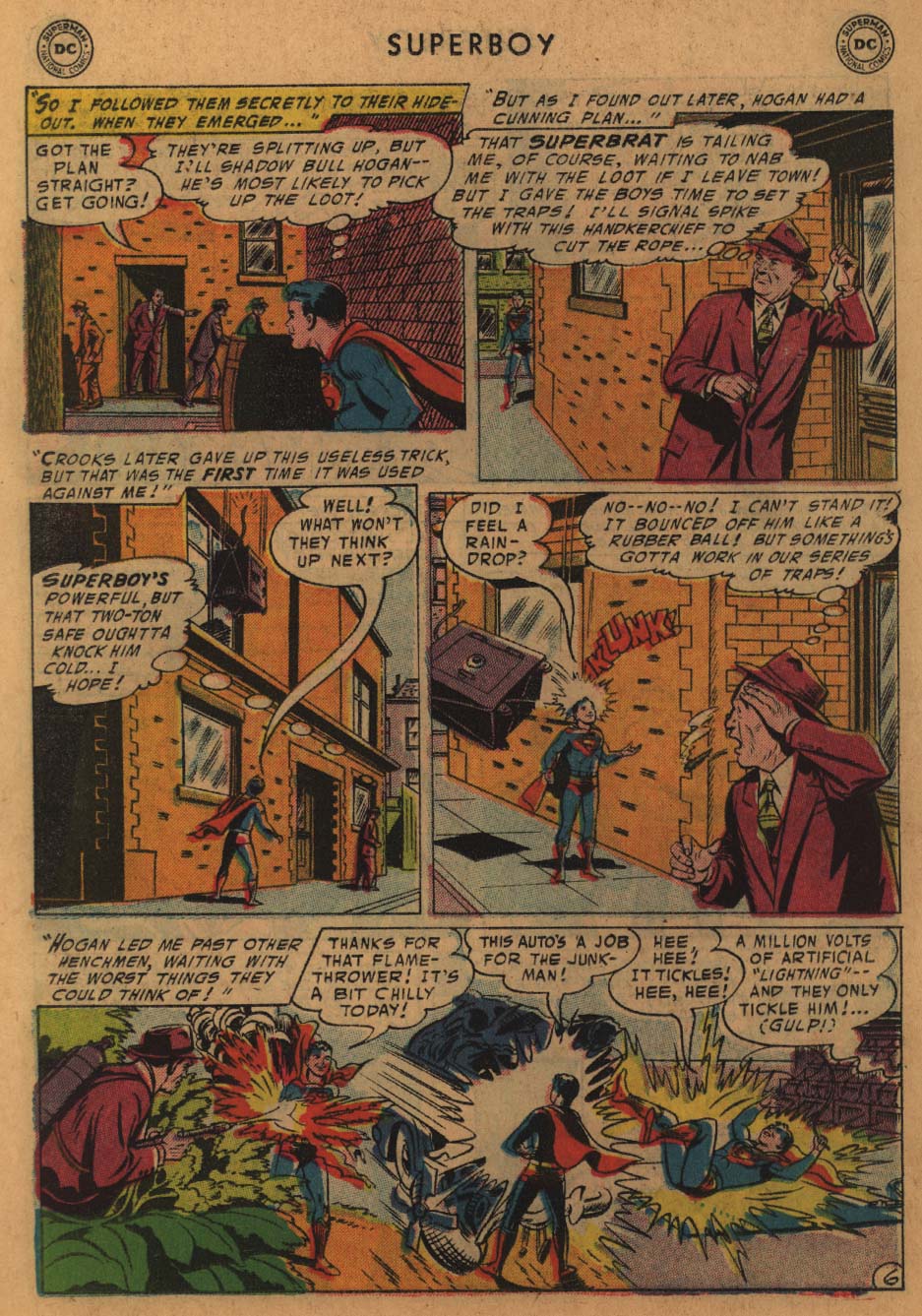 Read online Superboy (1949) comic -  Issue #50 - 16