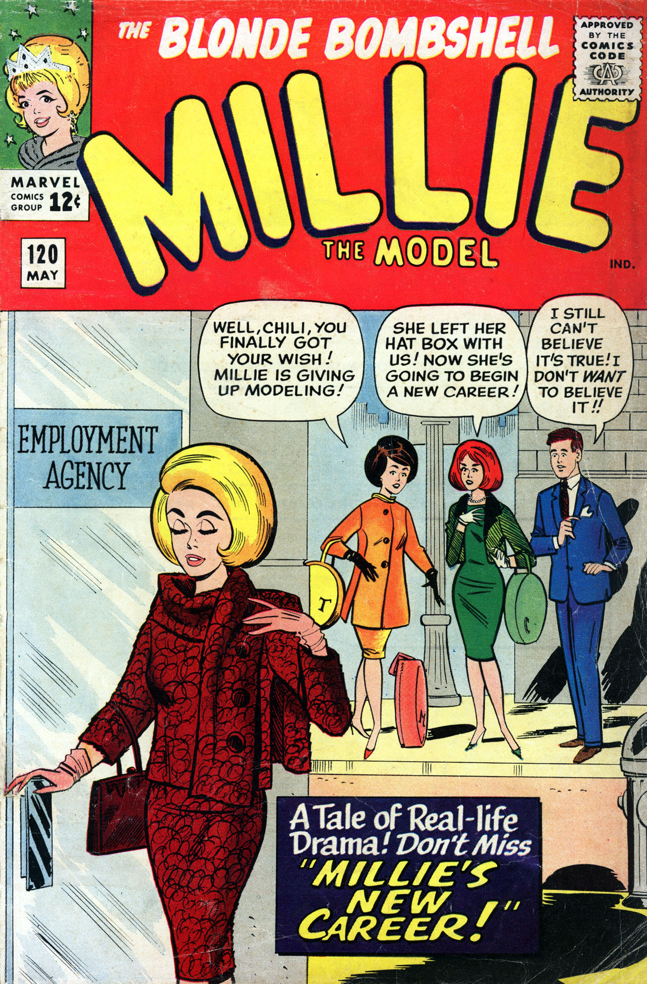 Read online Millie the Model comic -  Issue #120 - 1