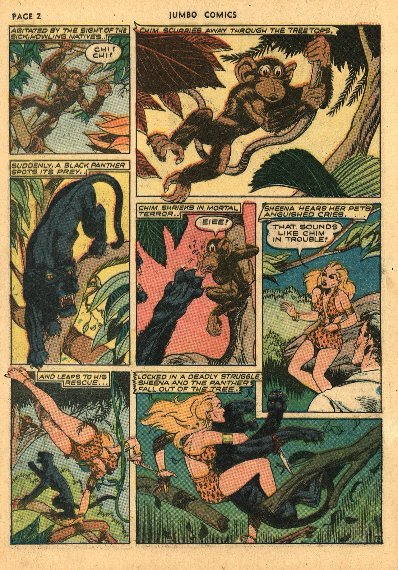 Read online Jumbo Comics comic -  Issue #40 - 4