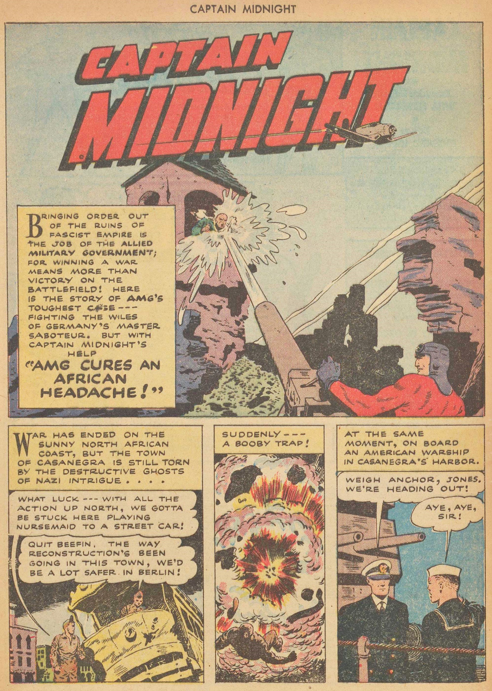 Read online Captain Midnight (1942) comic -  Issue #27 - 4