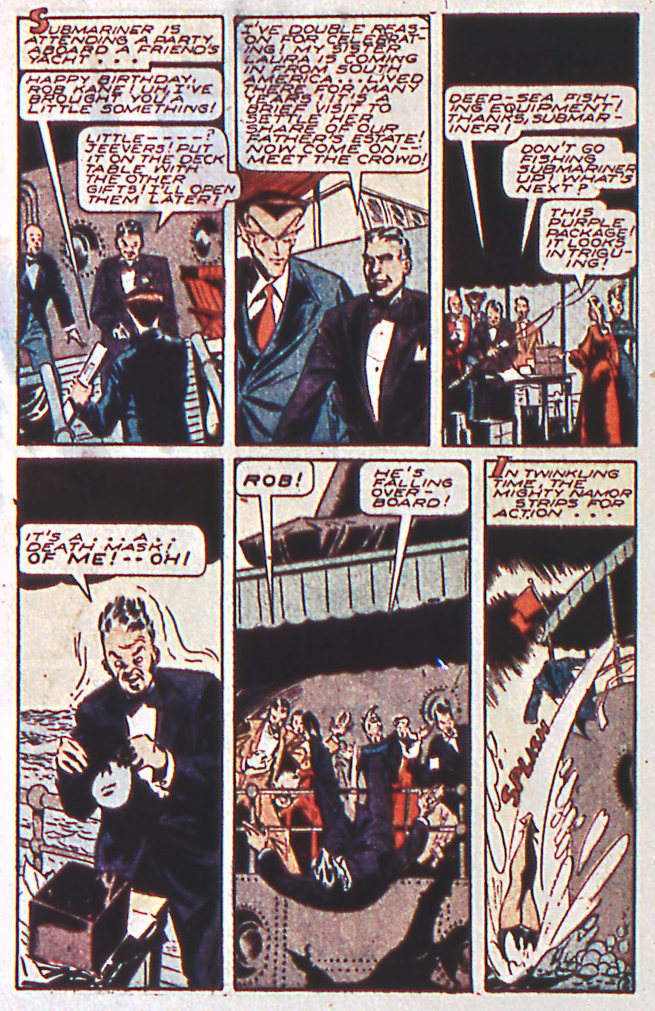 Read online Sub-Mariner Comics comic -  Issue #18 - 4