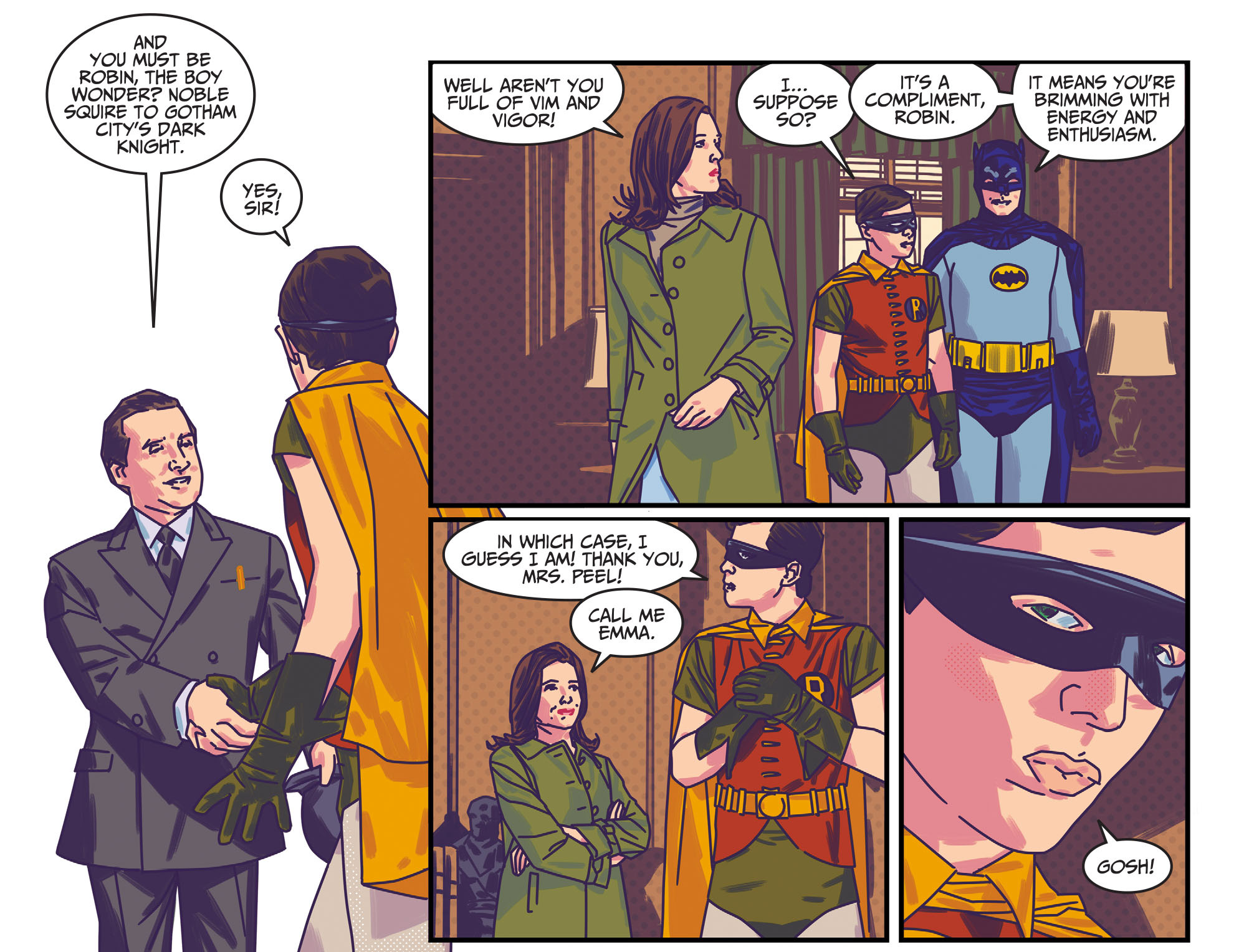 Read online Batman '66 Meets Steed and Mrs Peel comic -  Issue #2 - 6