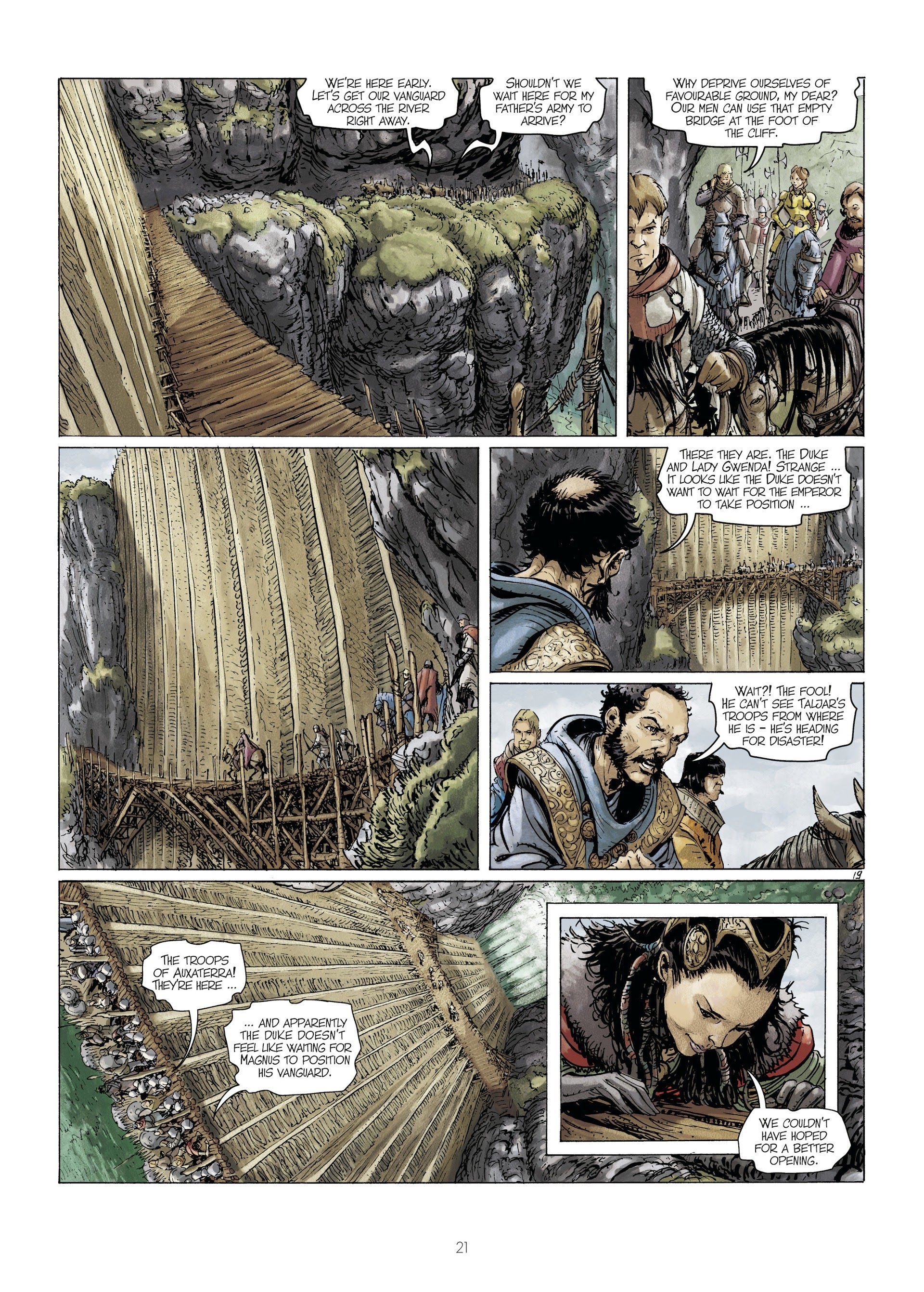 Read online Kriss of Valnor: Red as the Raheborg comic -  Issue # Full - 23