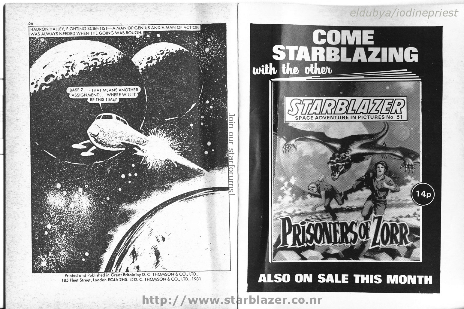 Read online Starblazer comic -  Issue #50 - 35