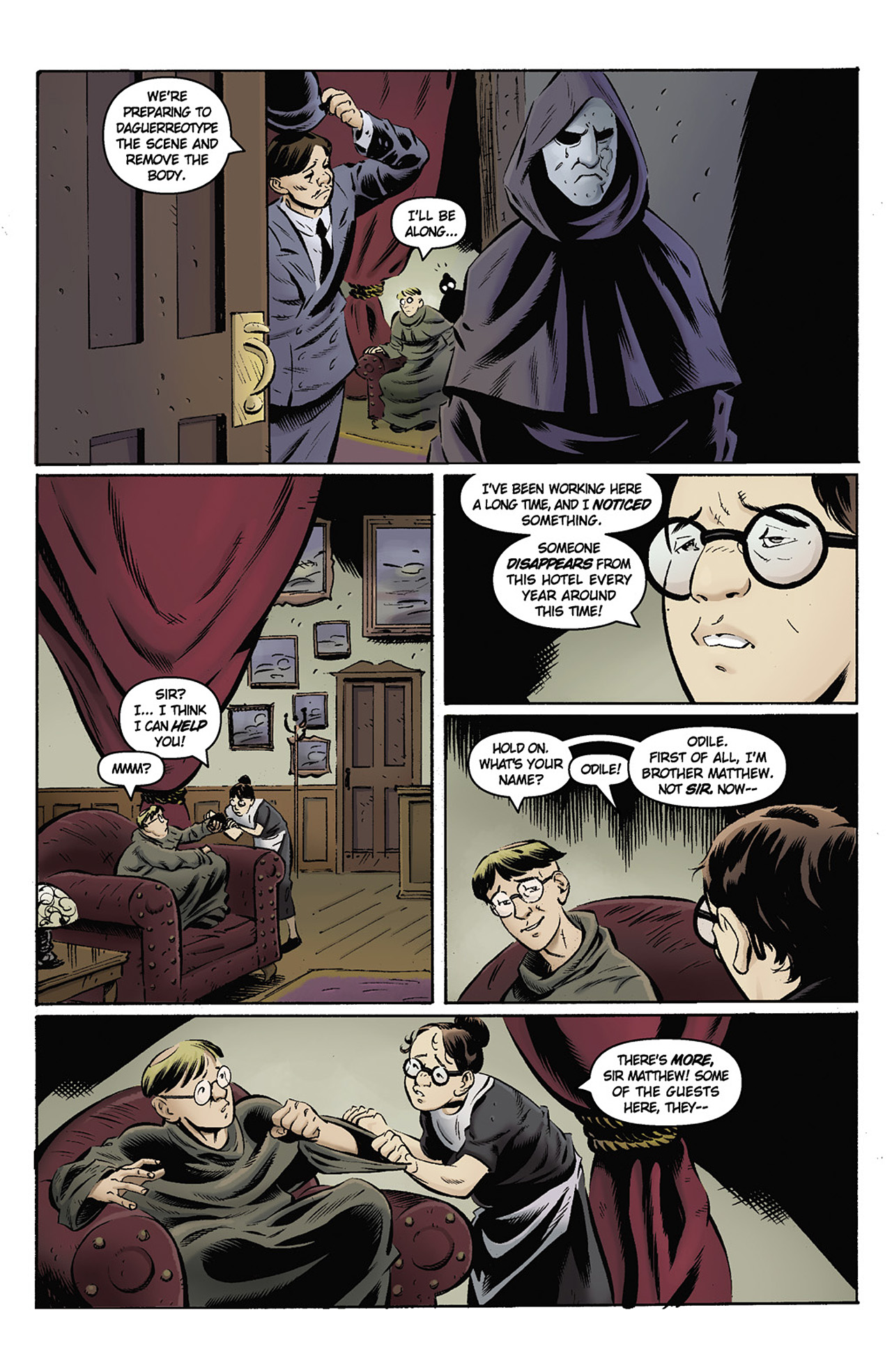 Read online Rex Mundi (2006) comic -  Issue # TPB 6 - 207
