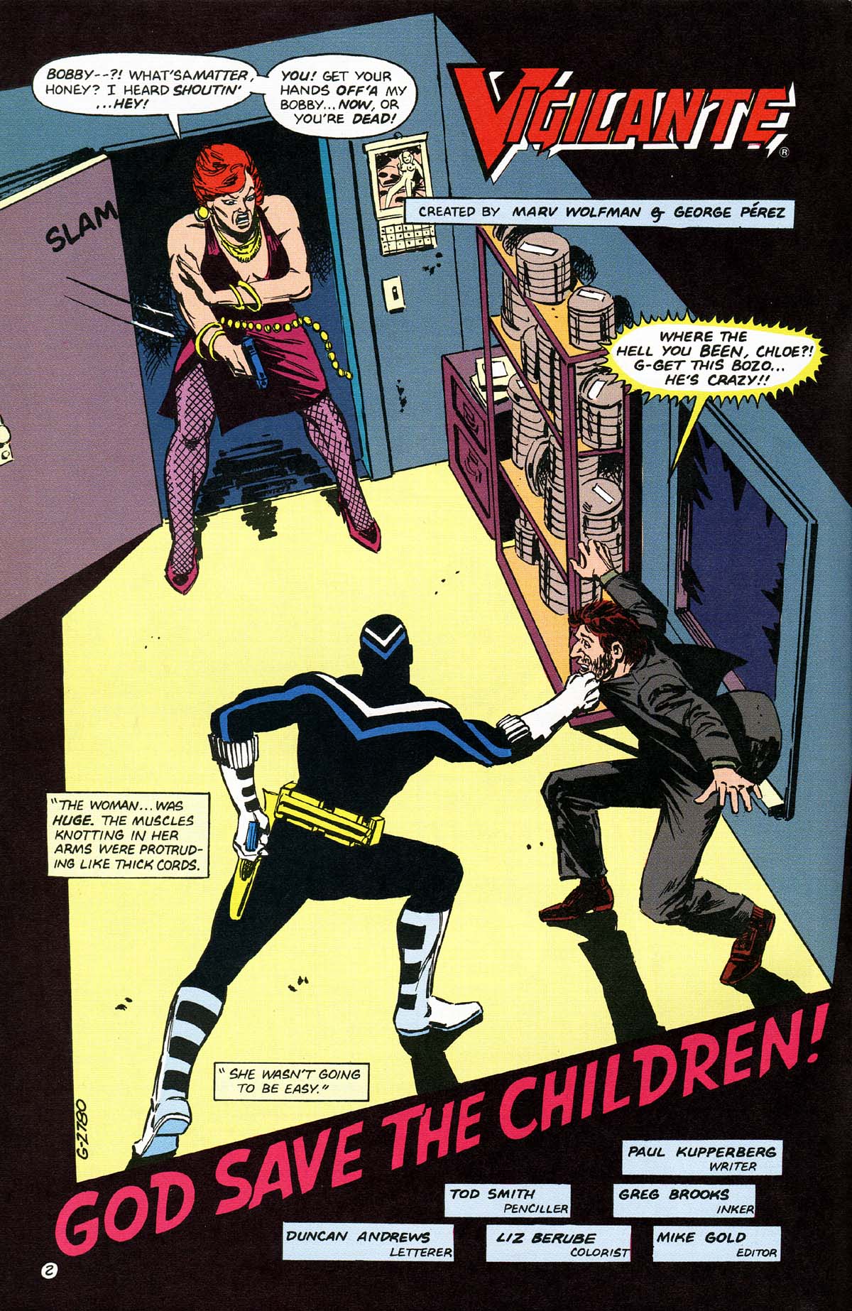Read online Vigilante (1983) comic -  Issue #40 - 4