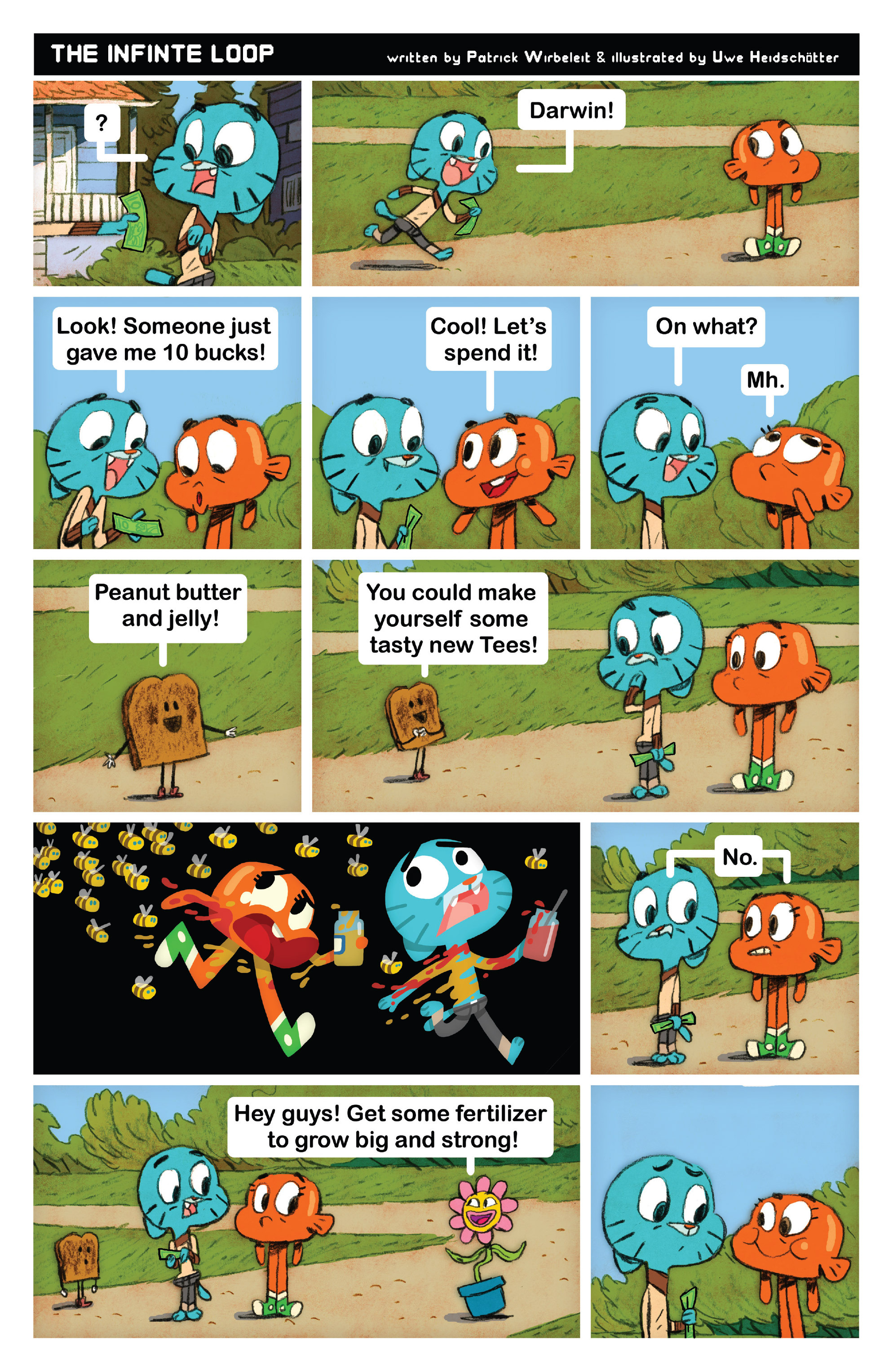 Read online The Amazing World of Gumball comic -  Issue #5 - 17