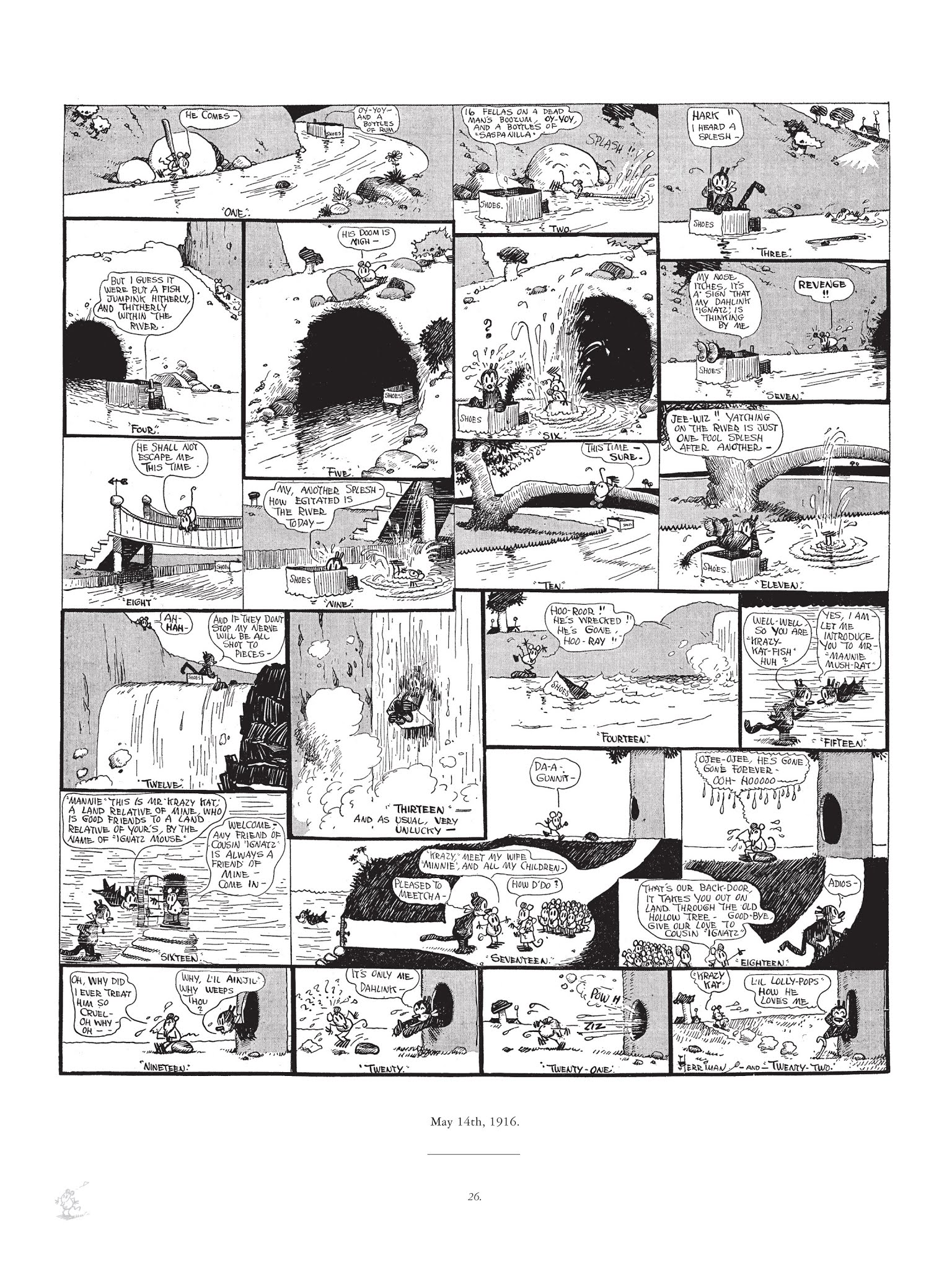 Read online Krazy & Ignatz comic -  Issue # TPB 1 - 26