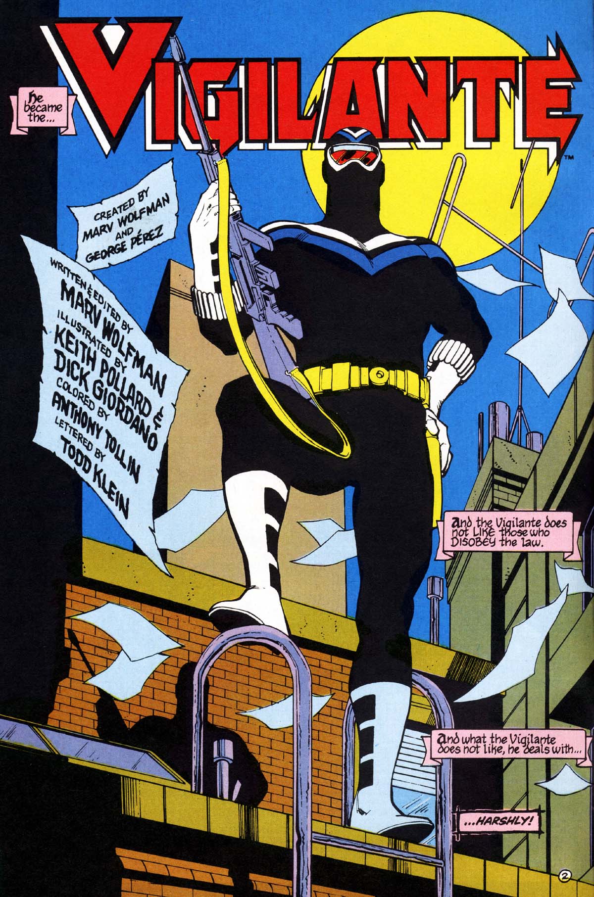Read online Vigilante (1983) comic -  Issue #1 - 3