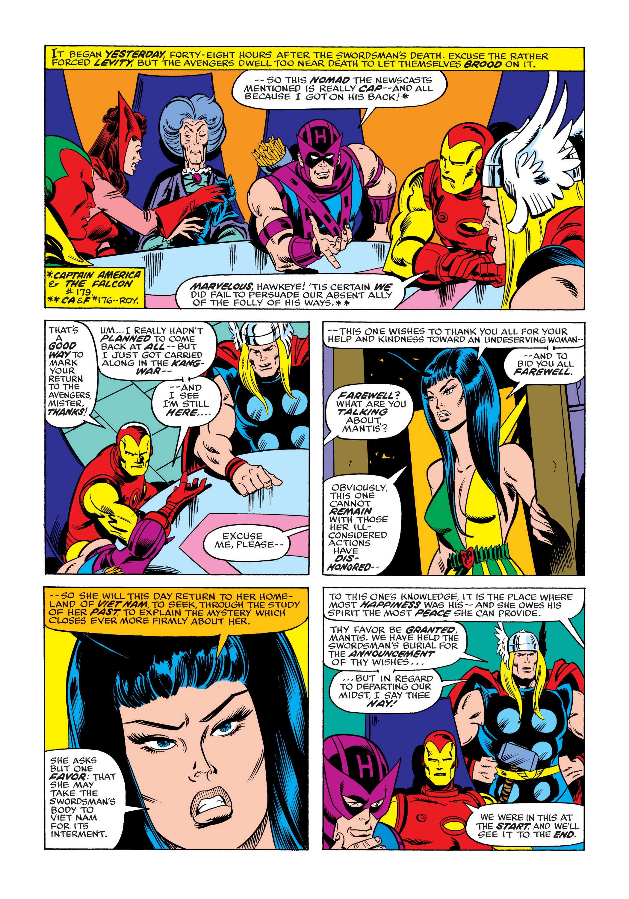 Read online Marvel Masterworks: The Avengers comic -  Issue # TPB 14 (Part 1) - 58
