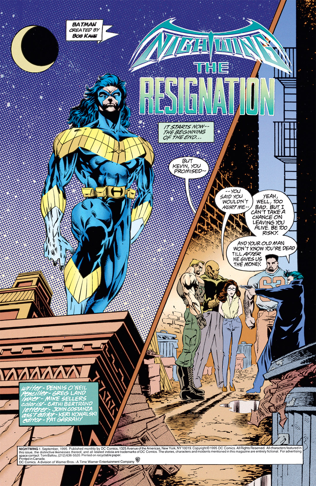 Read online Nightwing (1995) comic -  Issue #1 - 2