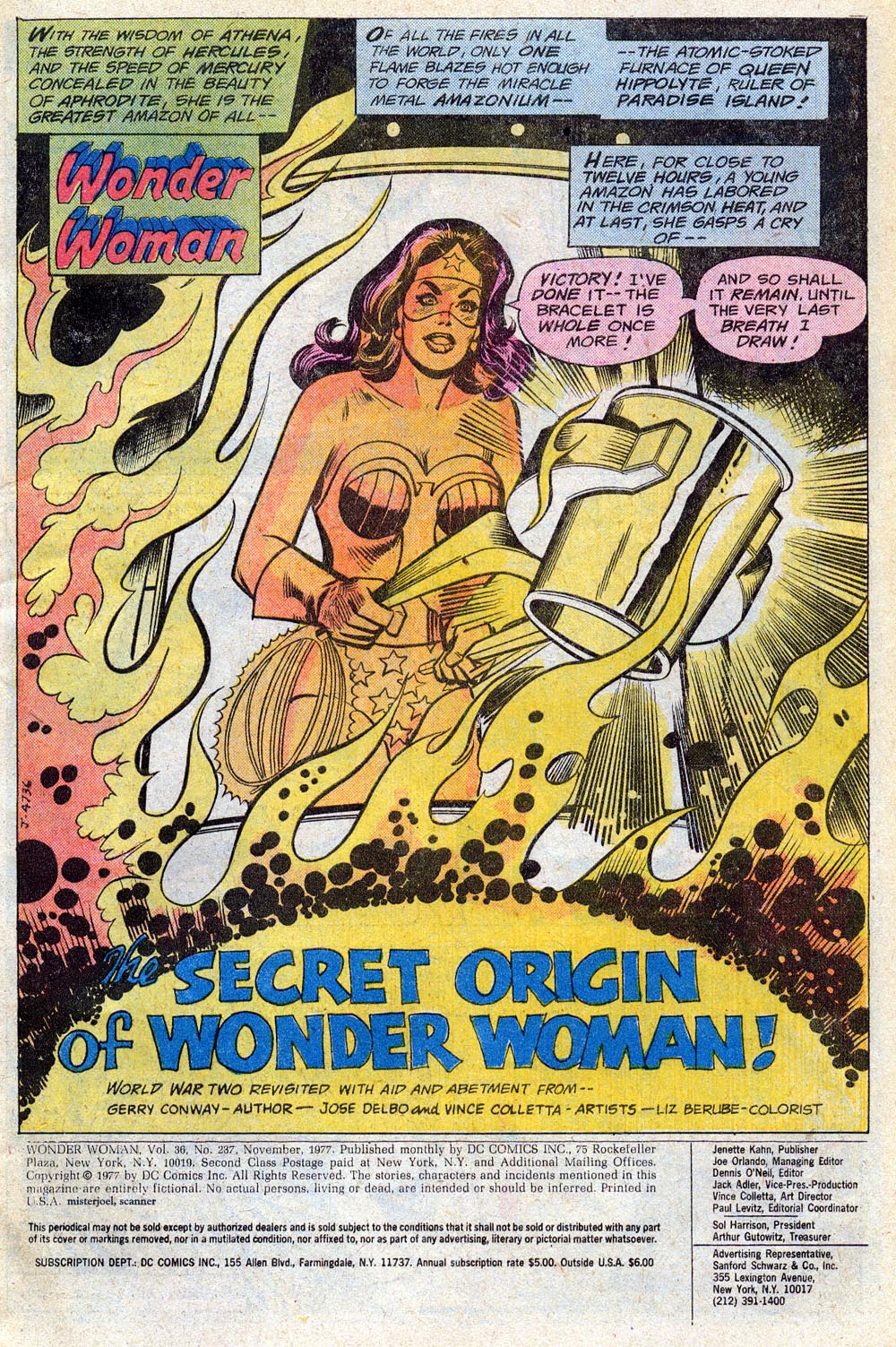Read online Wonder Woman (1942) comic -  Issue #237 - 2