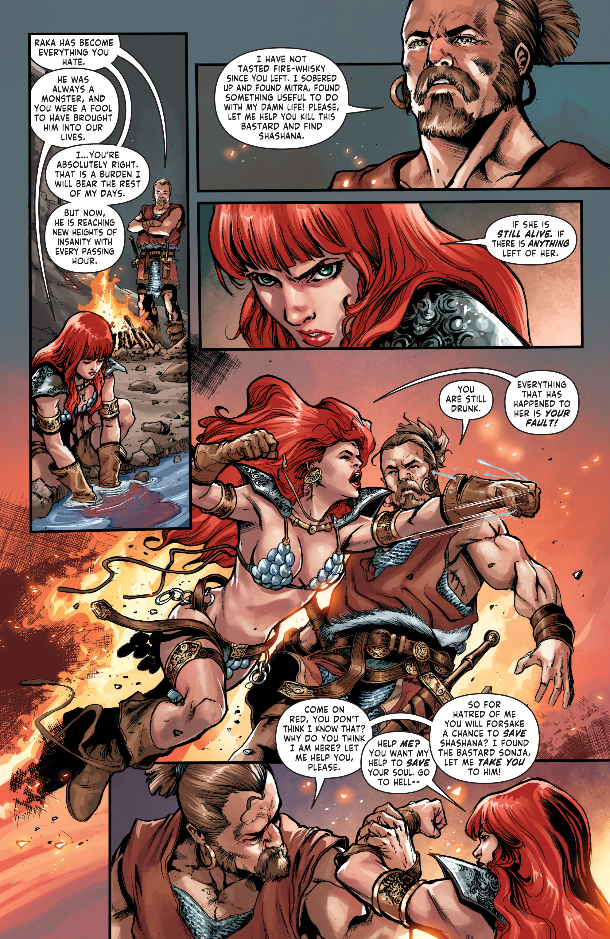 Read online Red Sonja: Birth of the She-Devil comic -  Issue #1 - 25