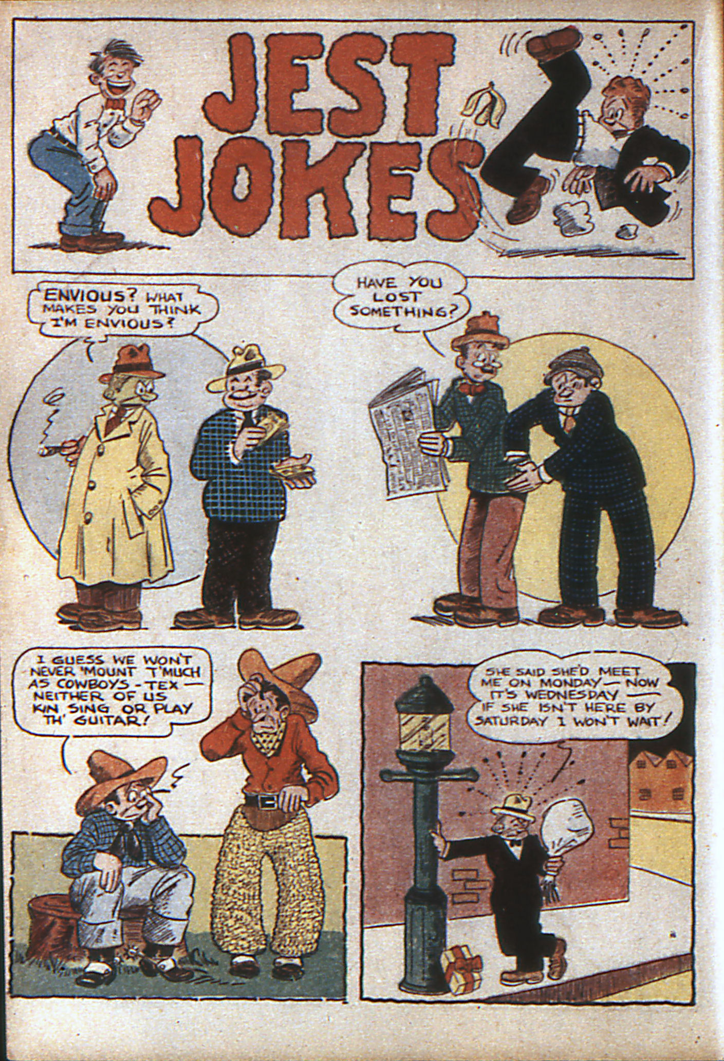 Read online More Fun Comics comic -  Issue #23 - 35