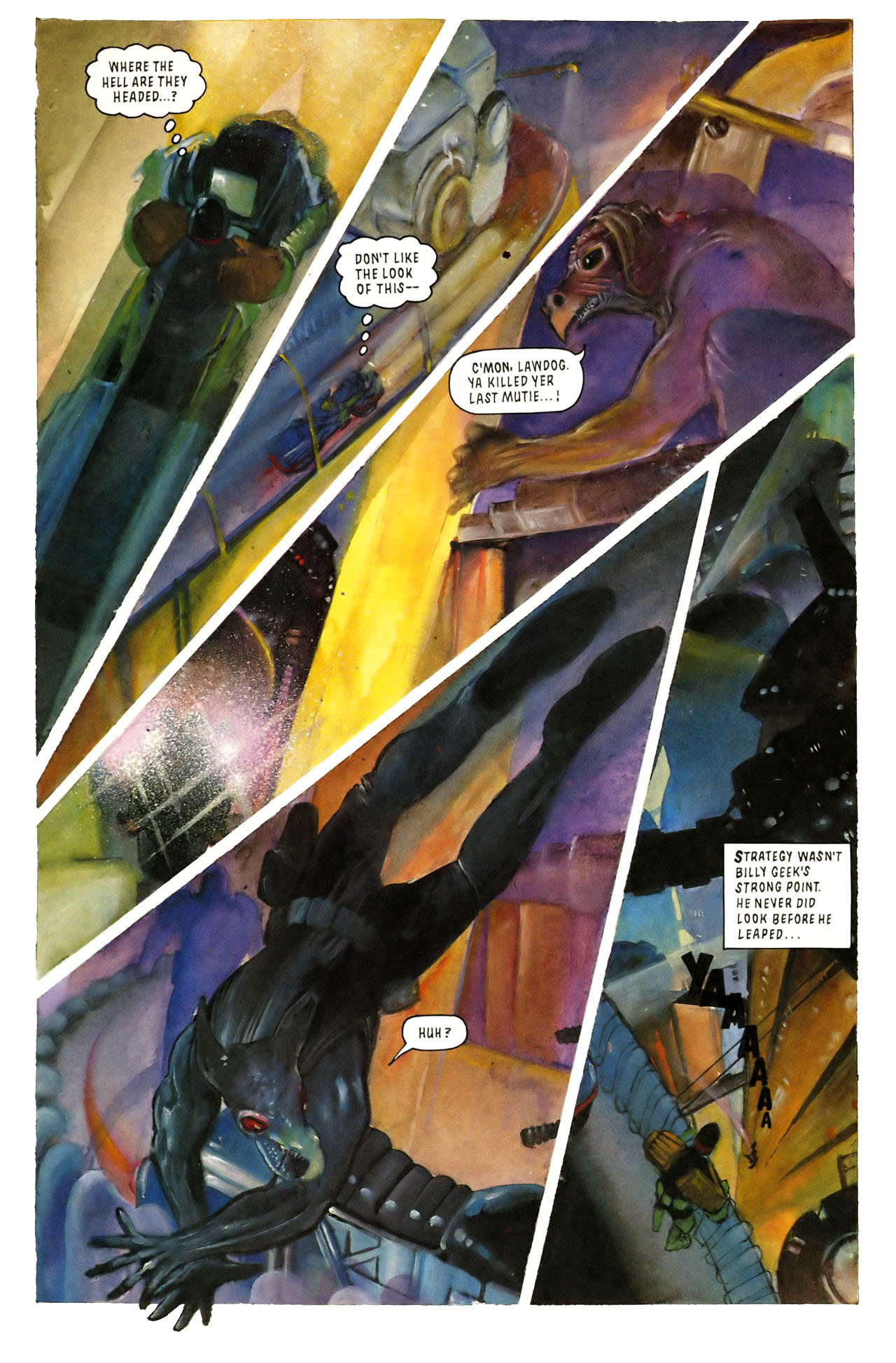 Read online Judge Dredd: The Megazine comic -  Issue #10 - 10