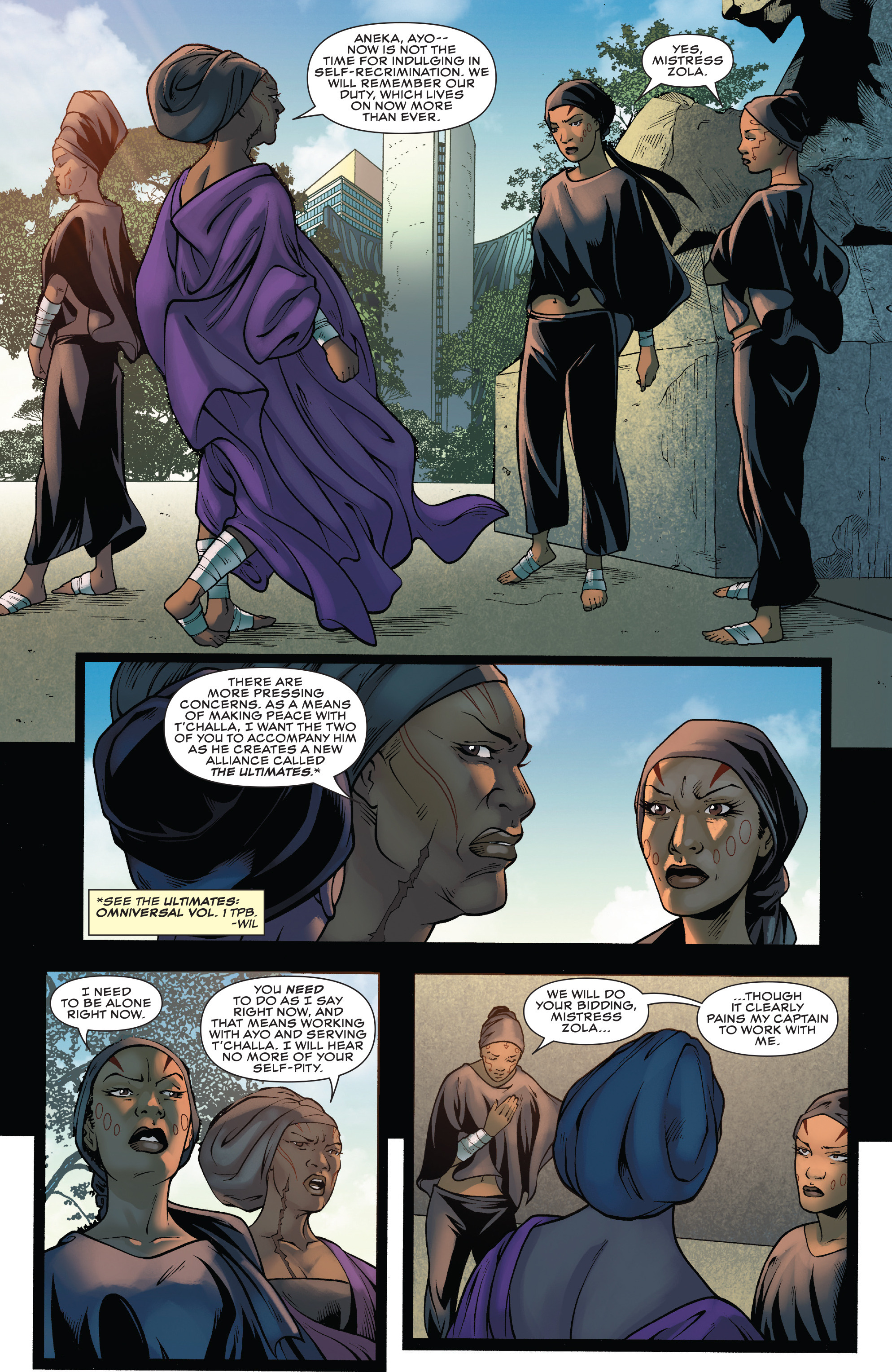 Read online Black Panther: World of Wakanda comic -  Issue #4 - 5