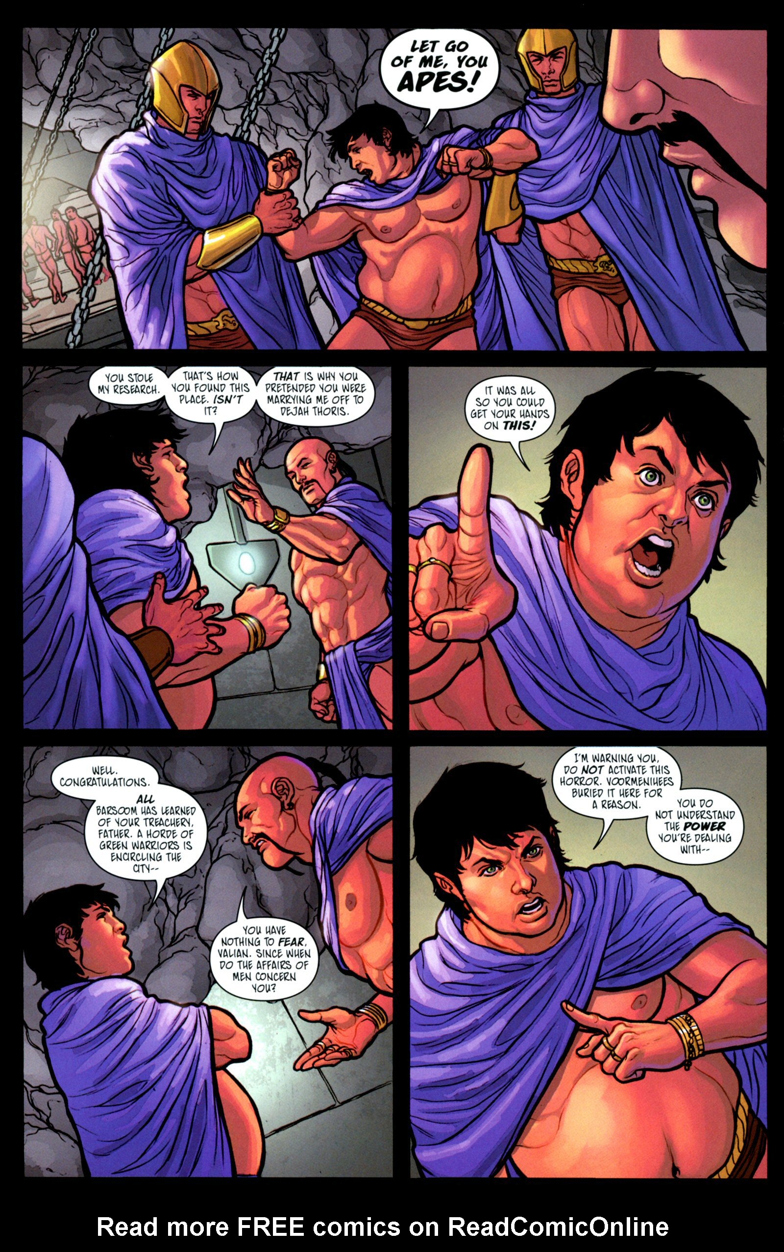 Read online Warlord Of Mars: Dejah Thoris comic -  Issue # _TPB 2 - The Colossus of Mars - 36