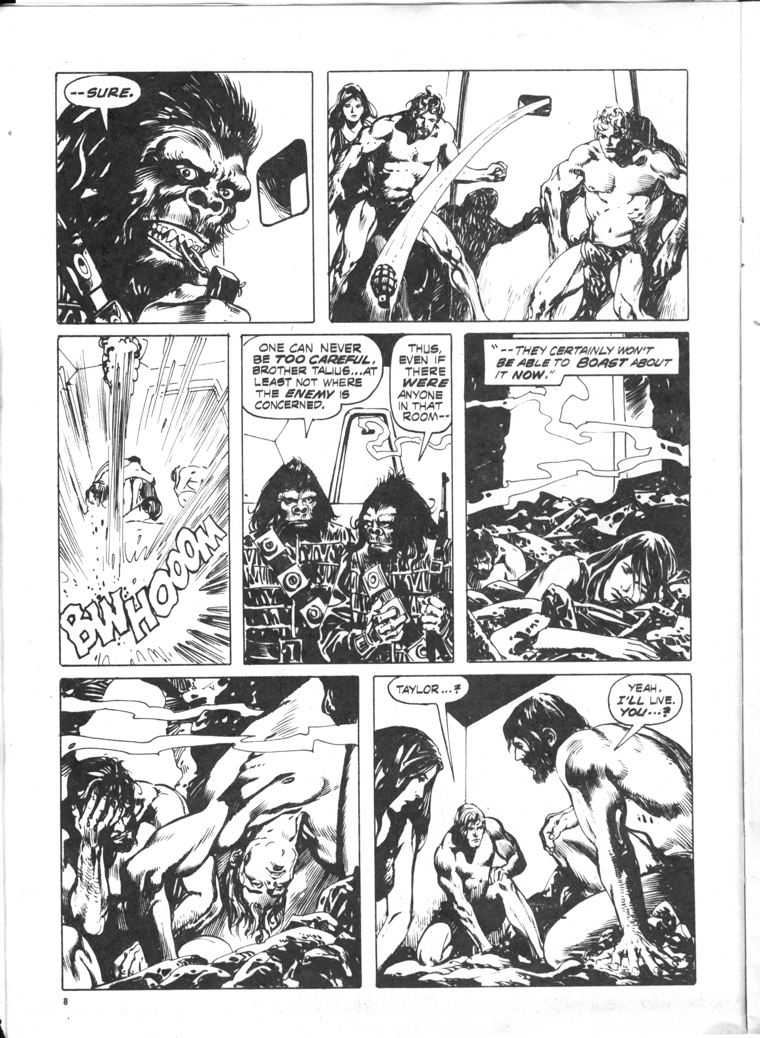 Read online Planet of the Apes (1974) comic -  Issue #45 - 8