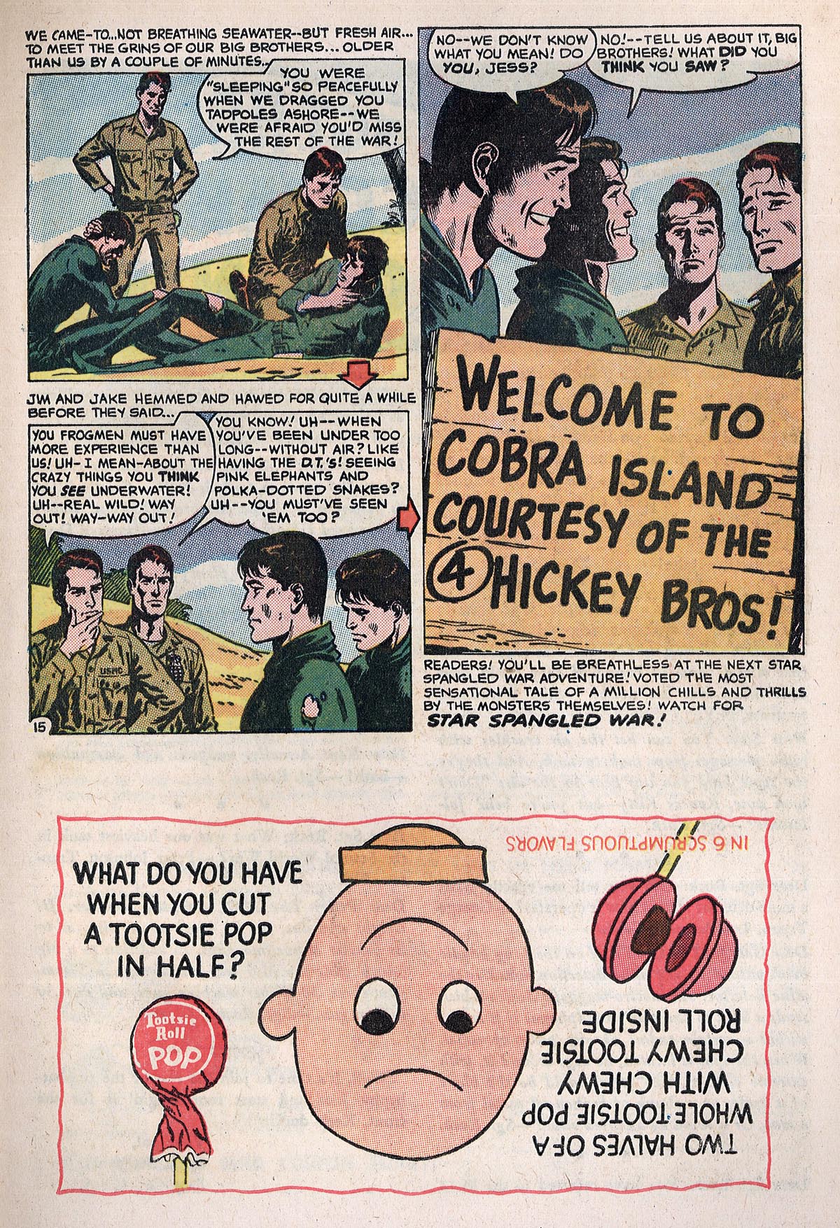 Read online Star Spangled War Stories (1952) comic -  Issue #122 - 21