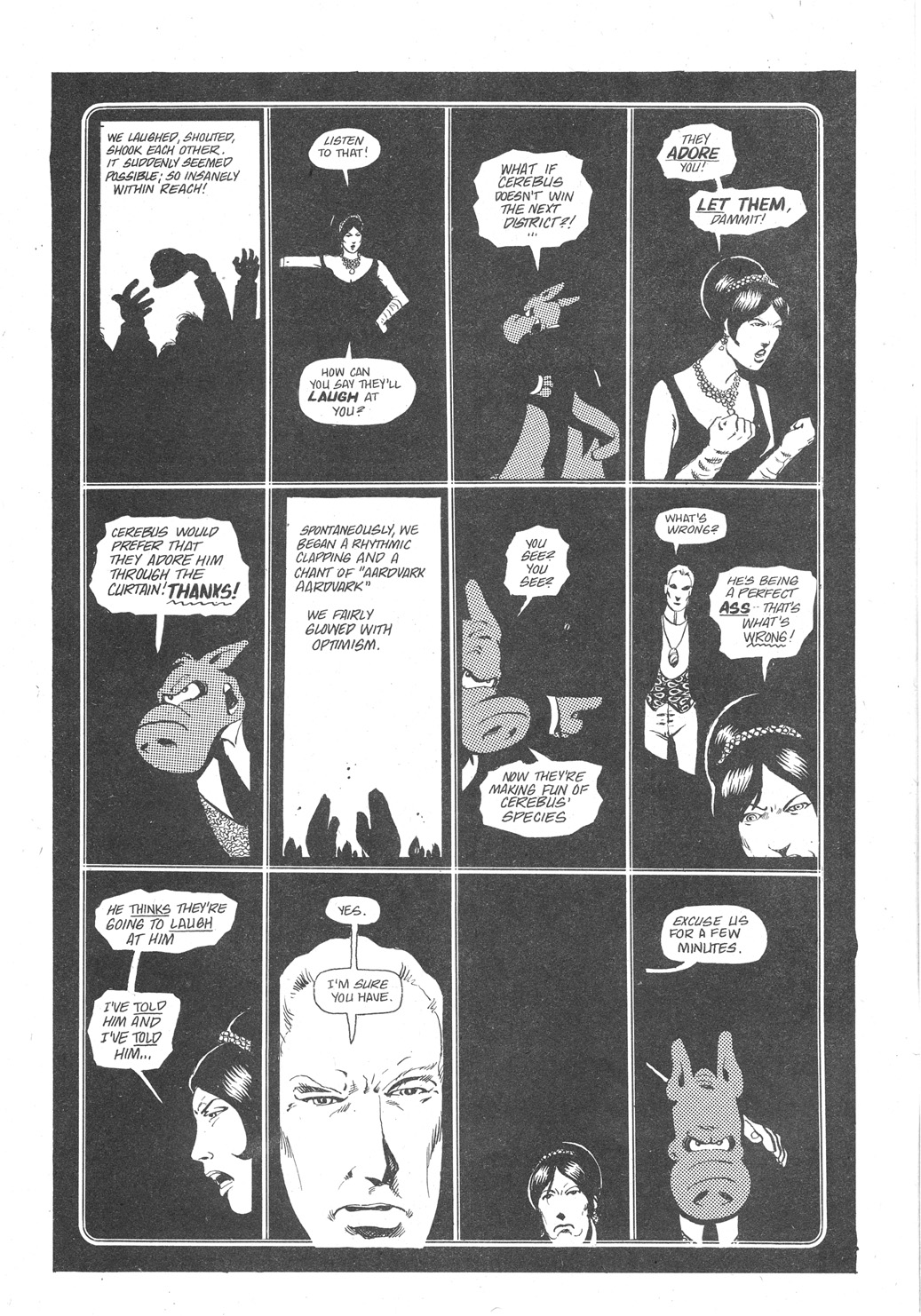 Read online Cerebus comic -  Issue #43 - 4