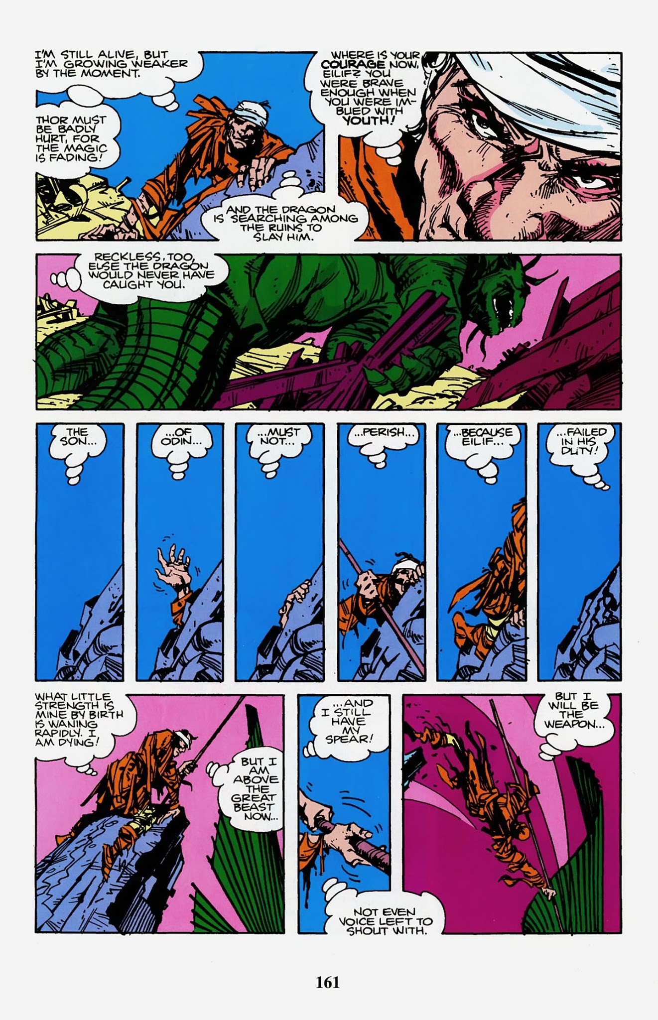 Read online Thor Visionaries: Walter Simonson comic -  Issue # TPB 1 - 163