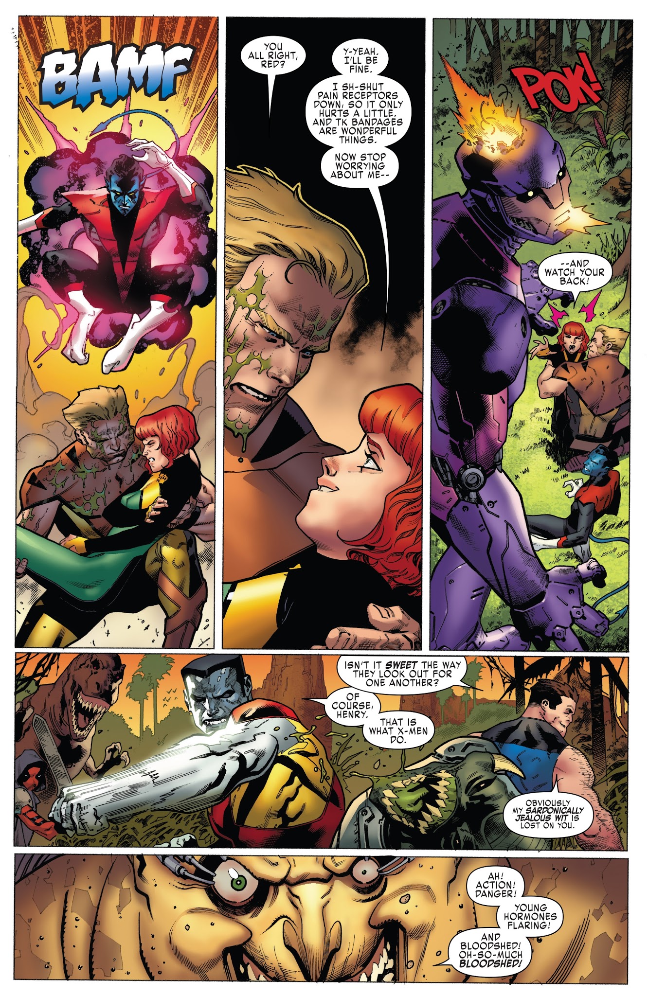 Read online X-Men: Blue comic -  Issue #14 - 7