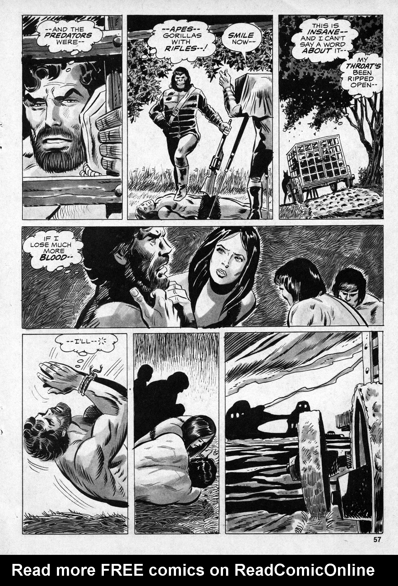 Read online Planet of the Apes comic -  Issue #2 - 51