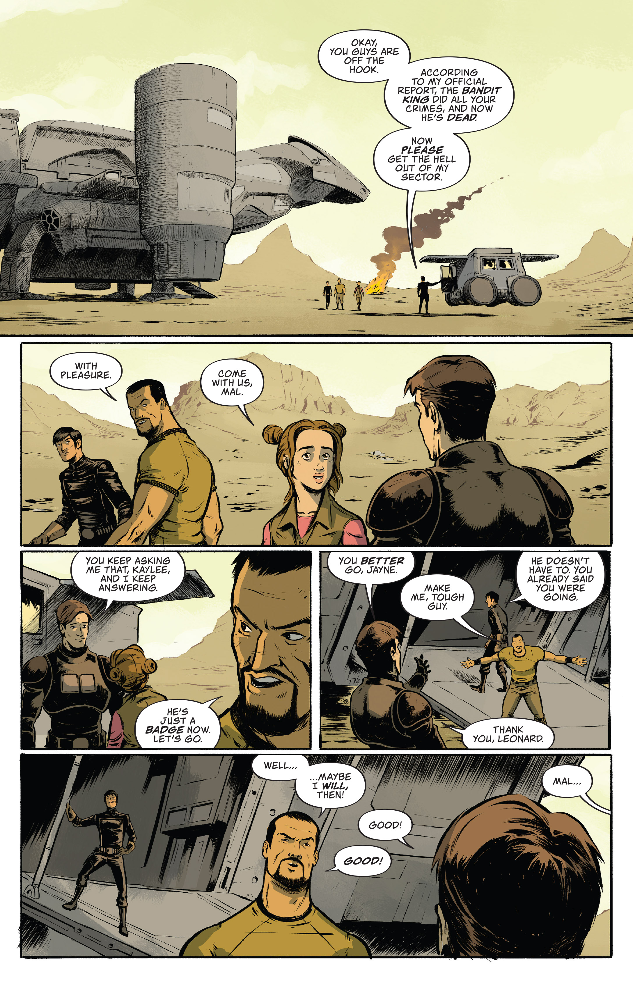 Read online Firefly: Blue Sun Rising comic -  Issue # _Deluxe Edition (Part 3) - 22