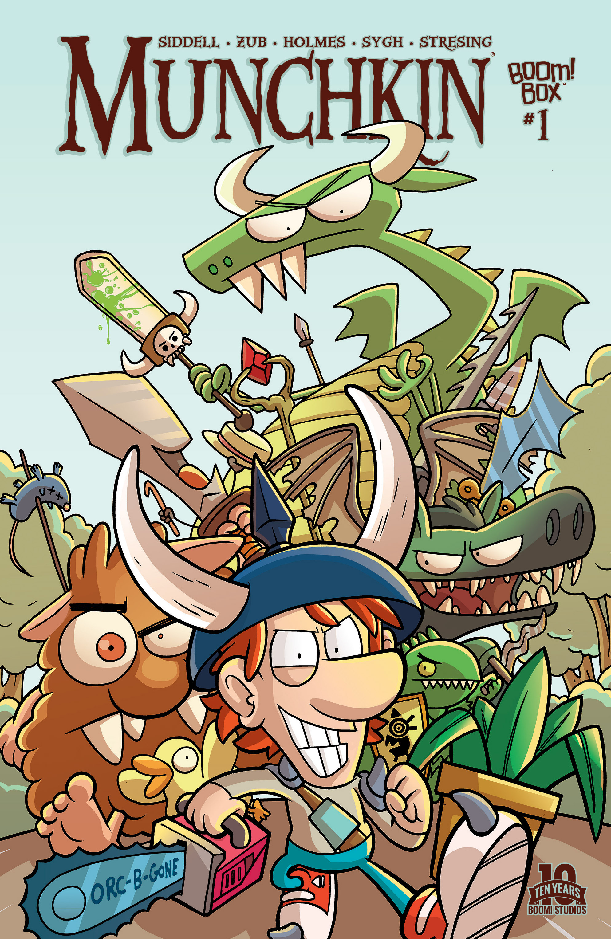 Read online Munchkin comic -  Issue #1 - 1
