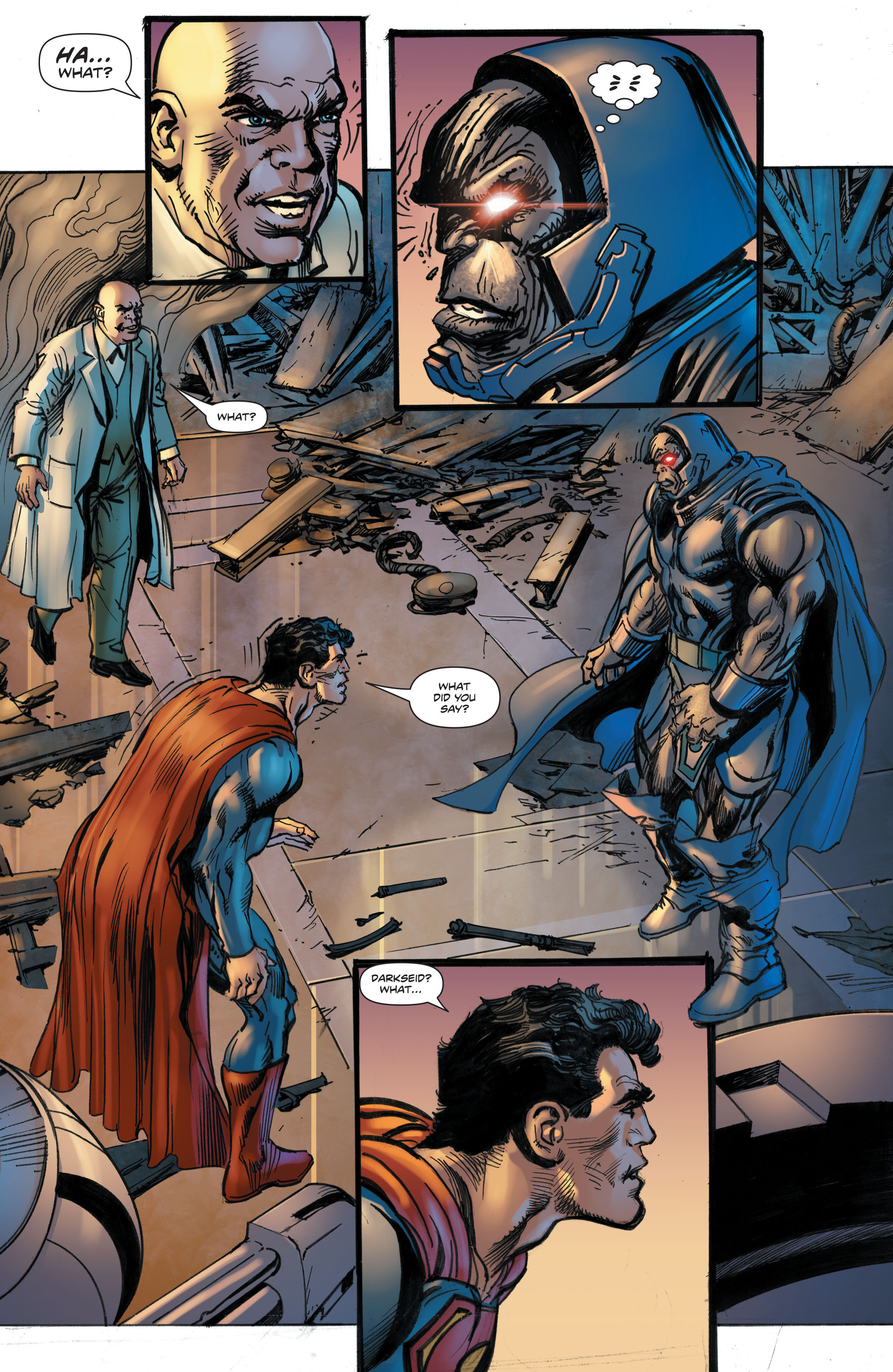Read online Superman: The Coming of the Supermen comic -  Issue #6 - 5