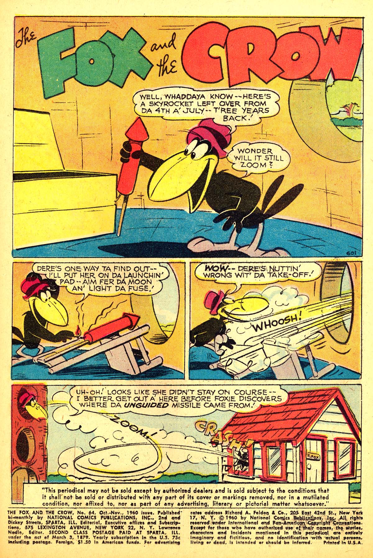 Read online The Fox and the Crow comic -  Issue #64 - 3