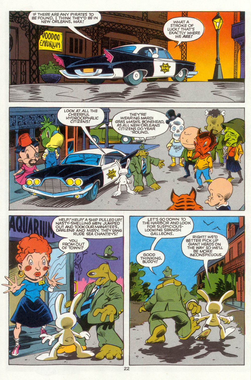 Read online Sam & Max Freelance Police Special comic -  Issue # Full - 23