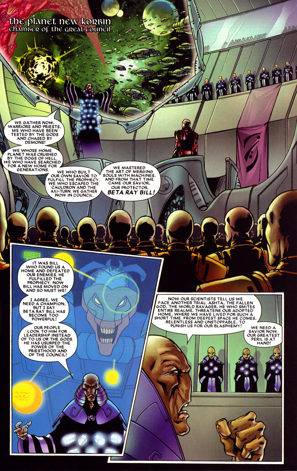 Read online Stormbreaker: The Saga of Beta Ray Bill comic -  Issue #1 - 2