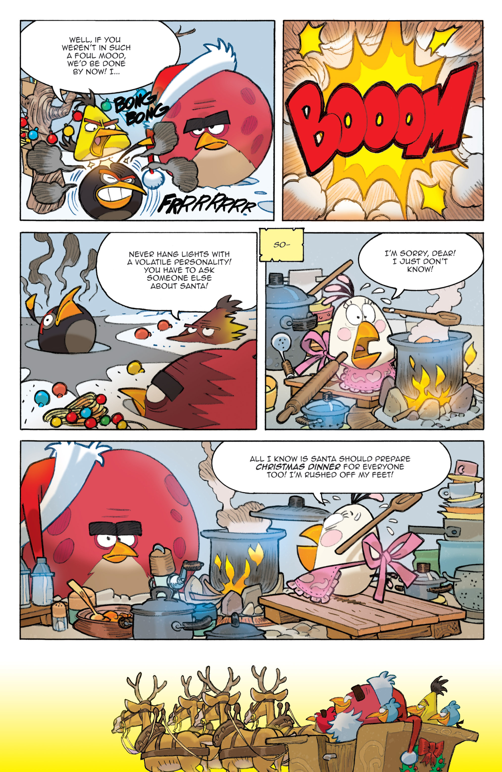 Read online Angry Birds Comics (2014) comic -  Issue # _Holiday Special - 8