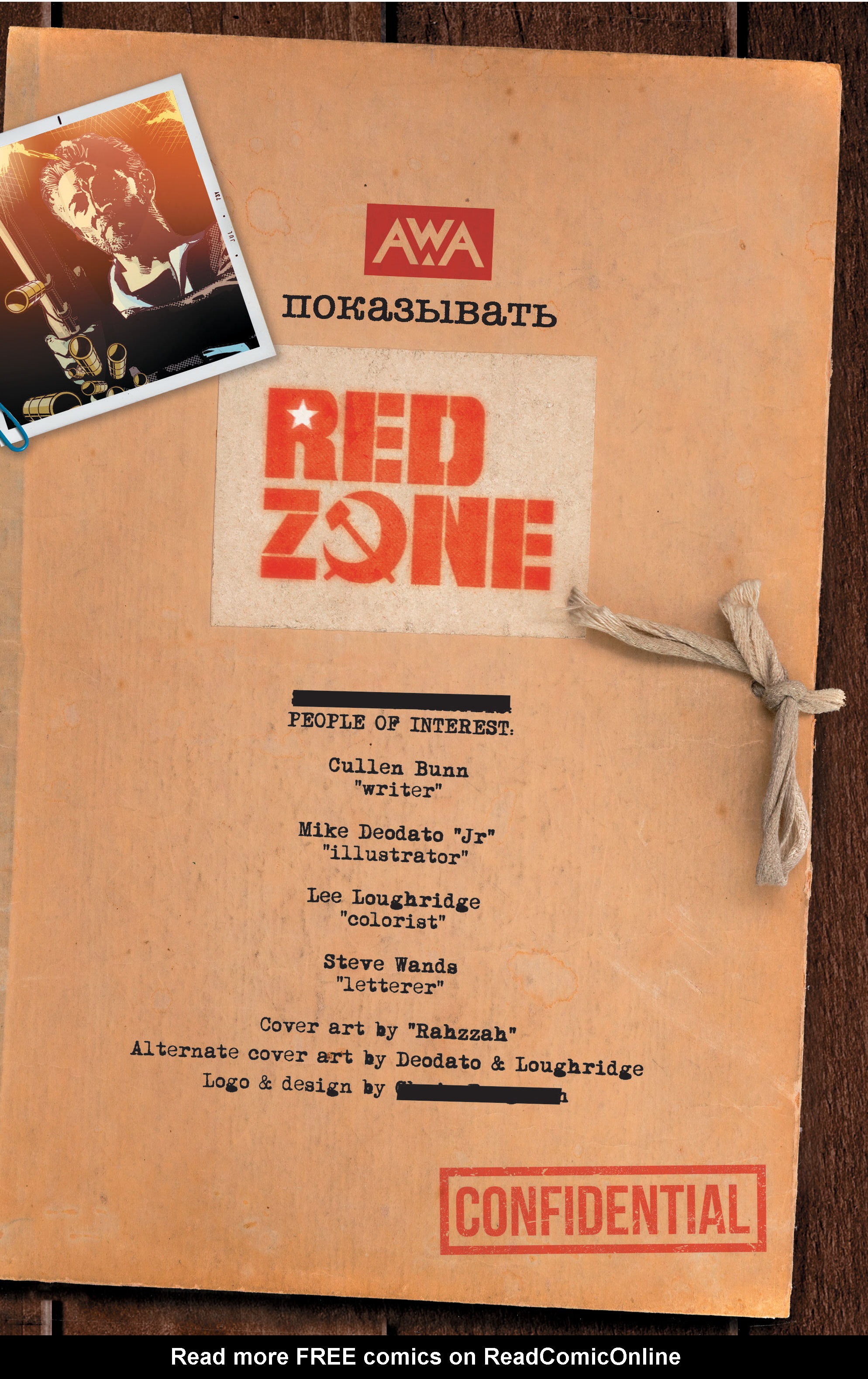 Read online Red Zone comic -  Issue #2 - 2