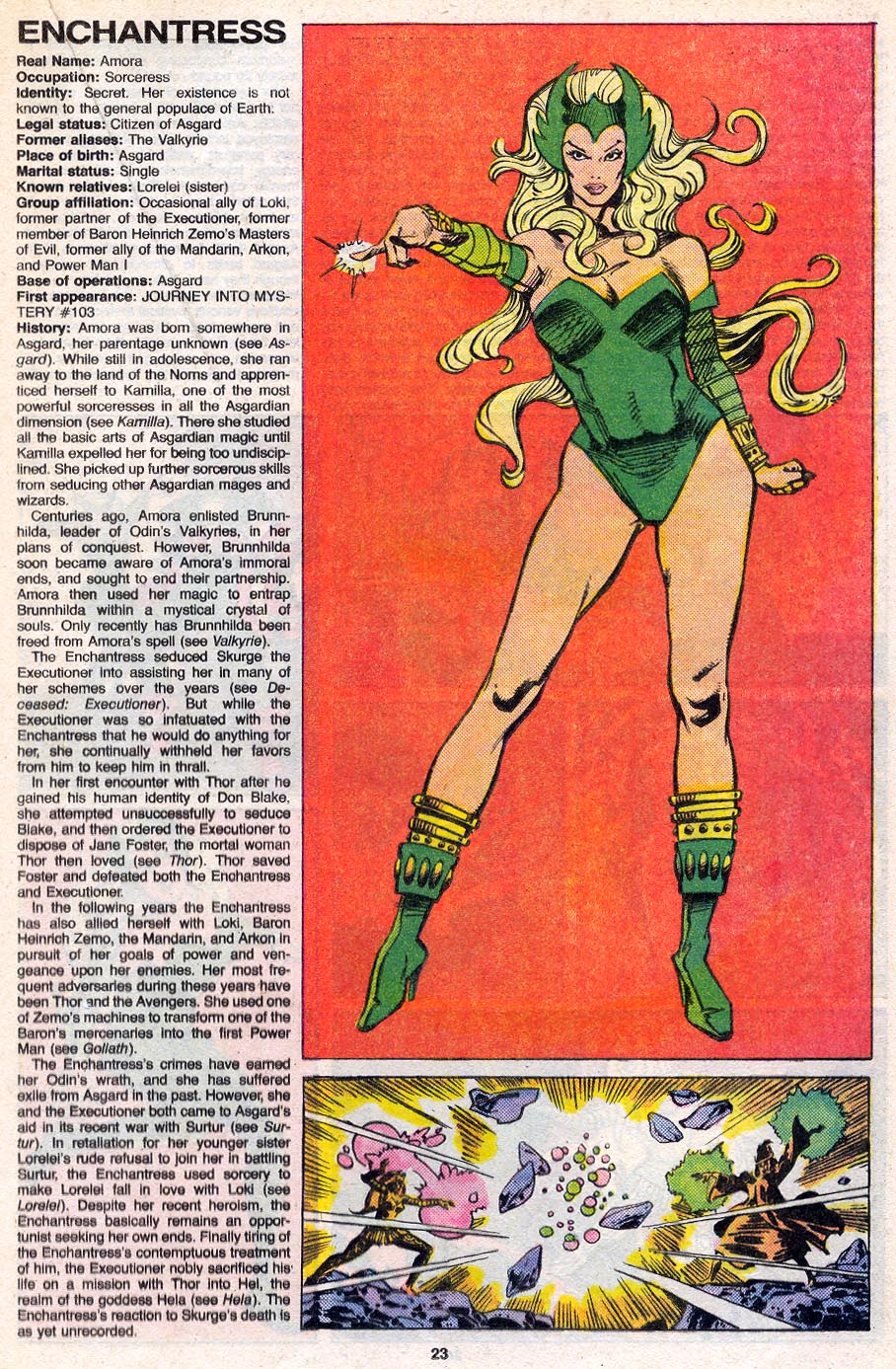 Read online The Official Handbook of the Marvel Universe Deluxe Edition comic -  Issue #4 - 25