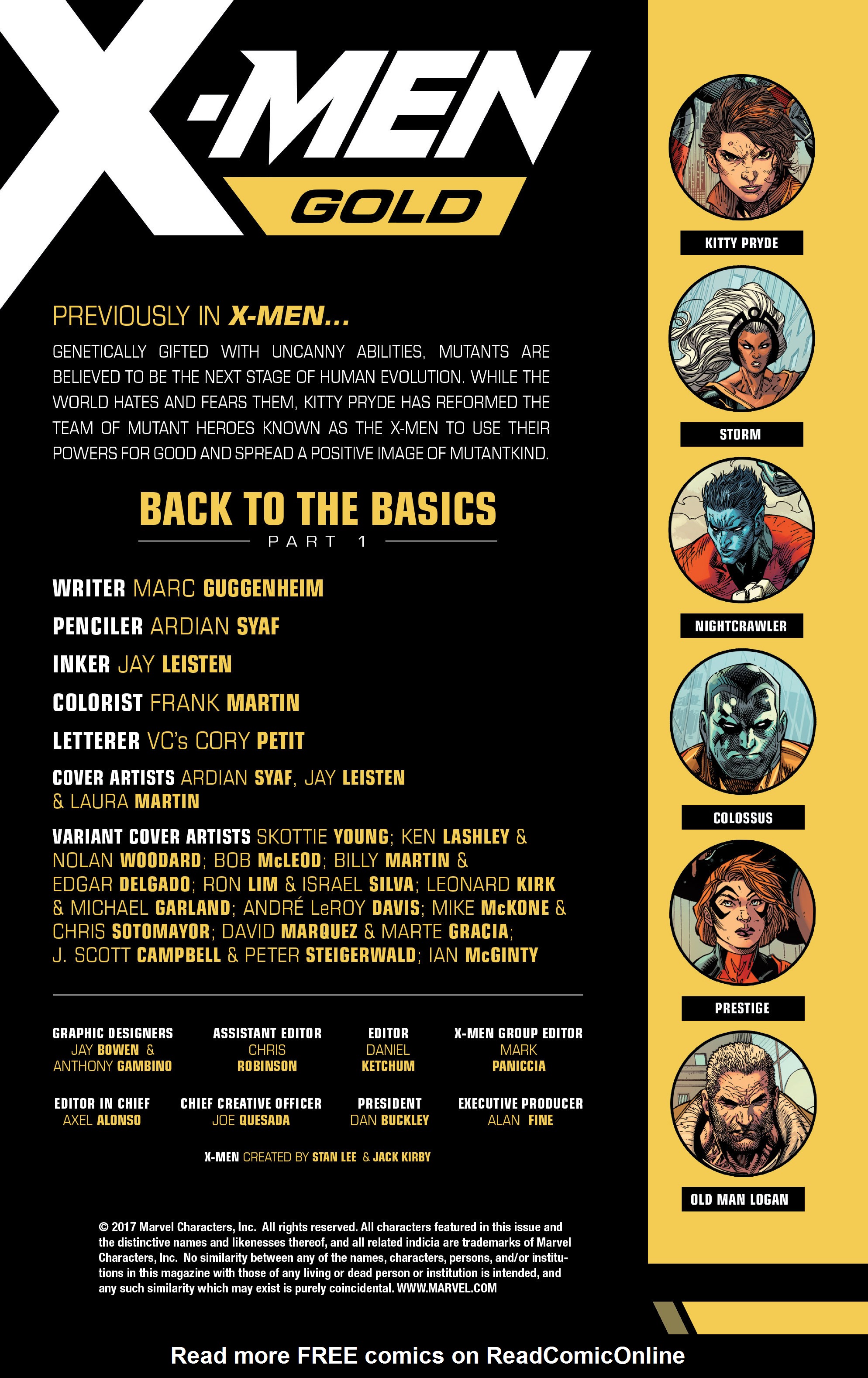 Read online X-Men: Gold comic -  Issue #1 - 4