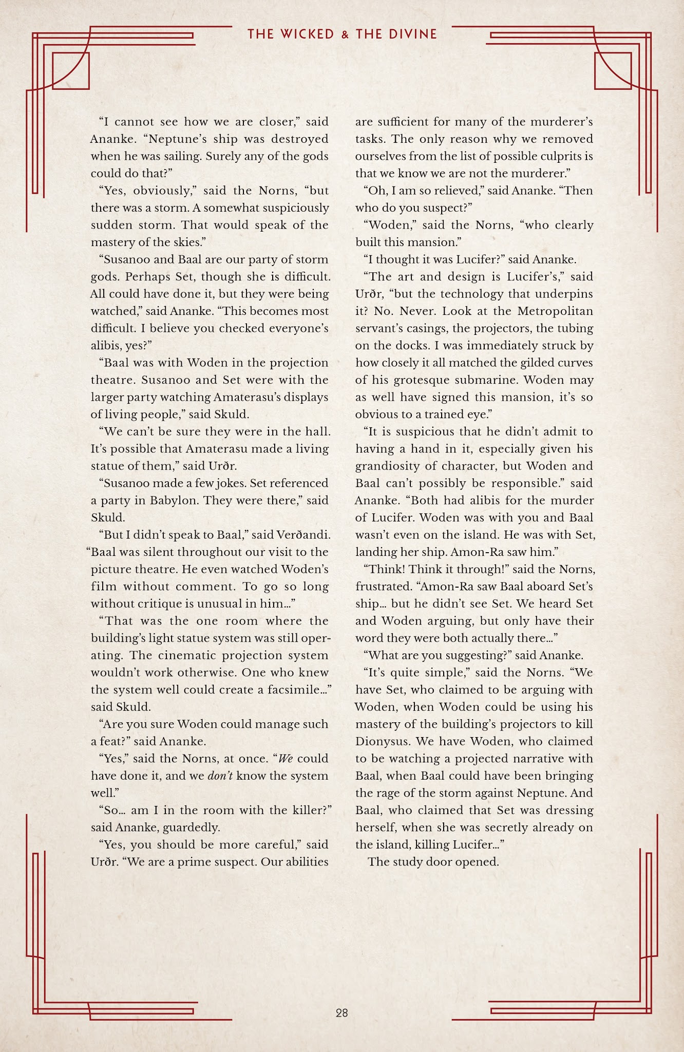 Read online The Wicked   The Divine 1923 comic -  Issue # Full - 27