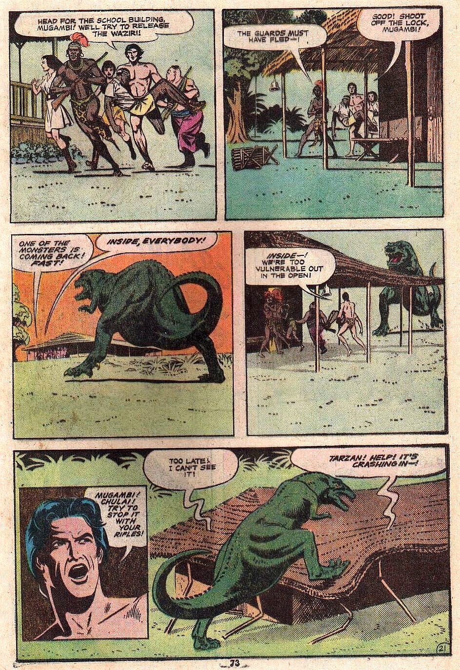 Read online Tarzan (1972) comic -  Issue #234 - 62