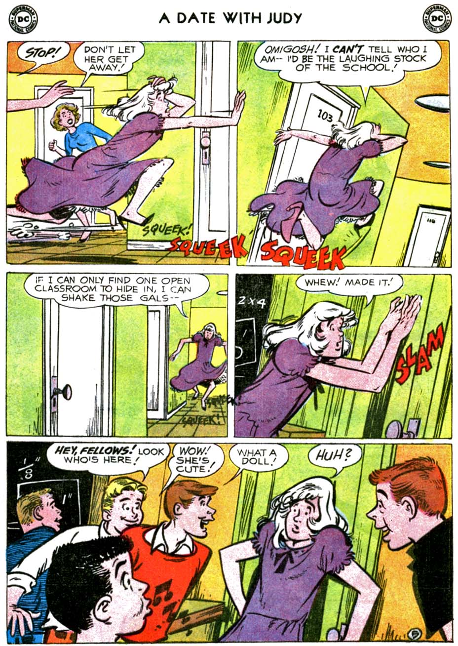 Read online A Date with Judy comic -  Issue #77 - 32