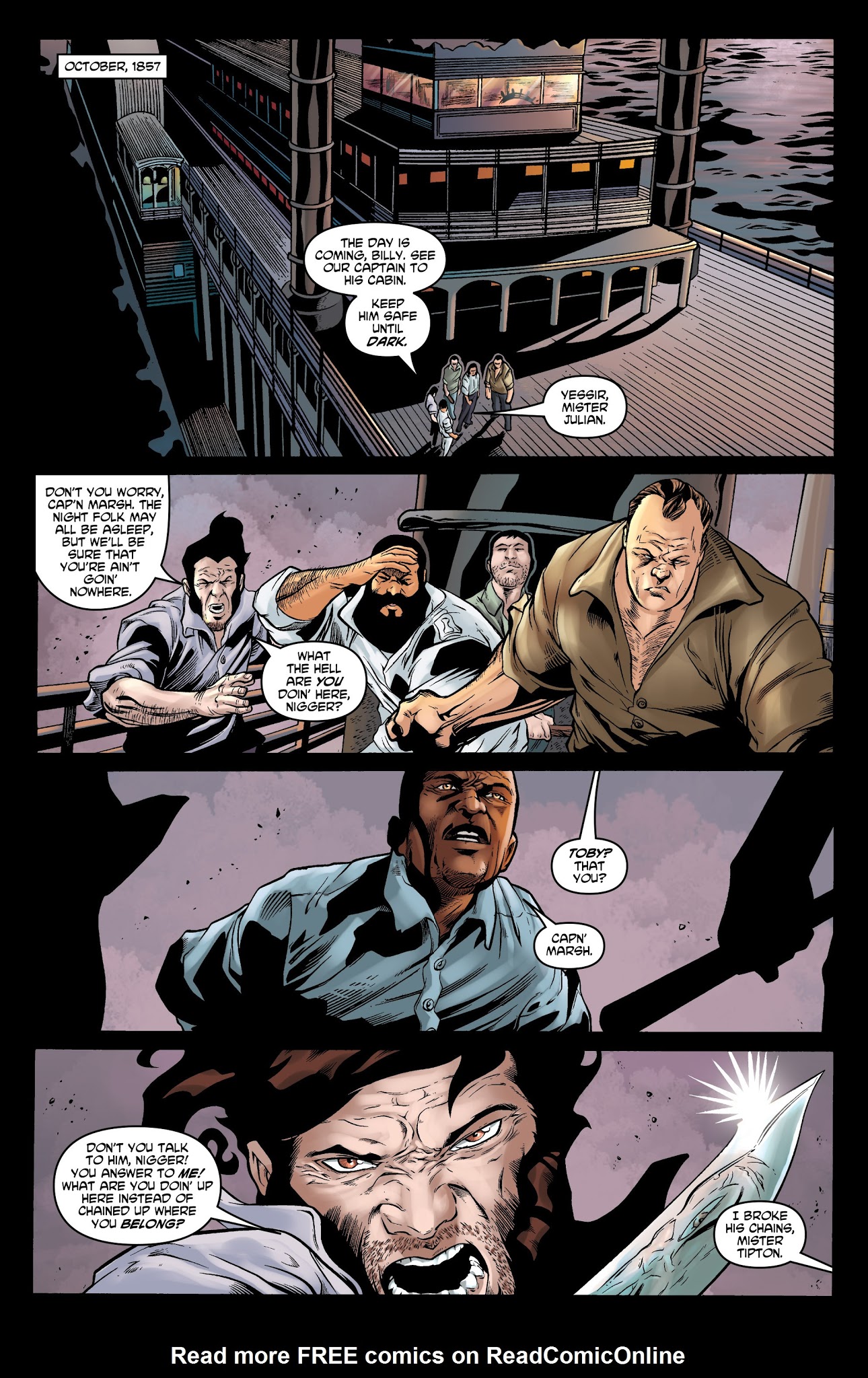 Read online George R.R. Martin's Fevre Dream comic -  Issue #9 - 3