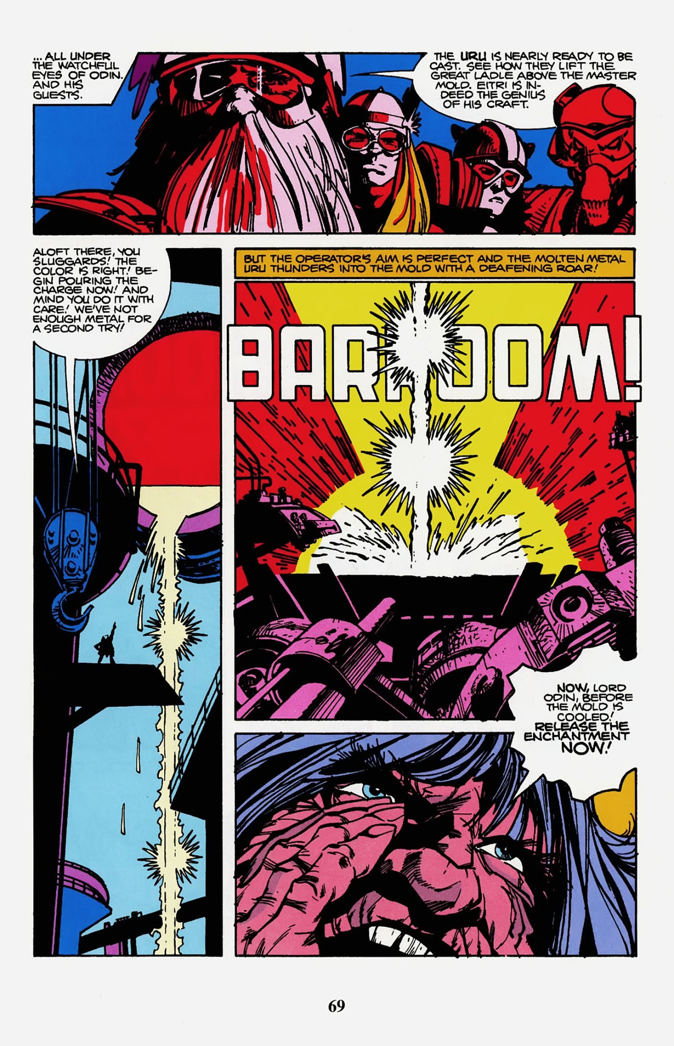 Read online Thor Visionaries: Walter Simonson comic -  Issue # TPB 1 - 71