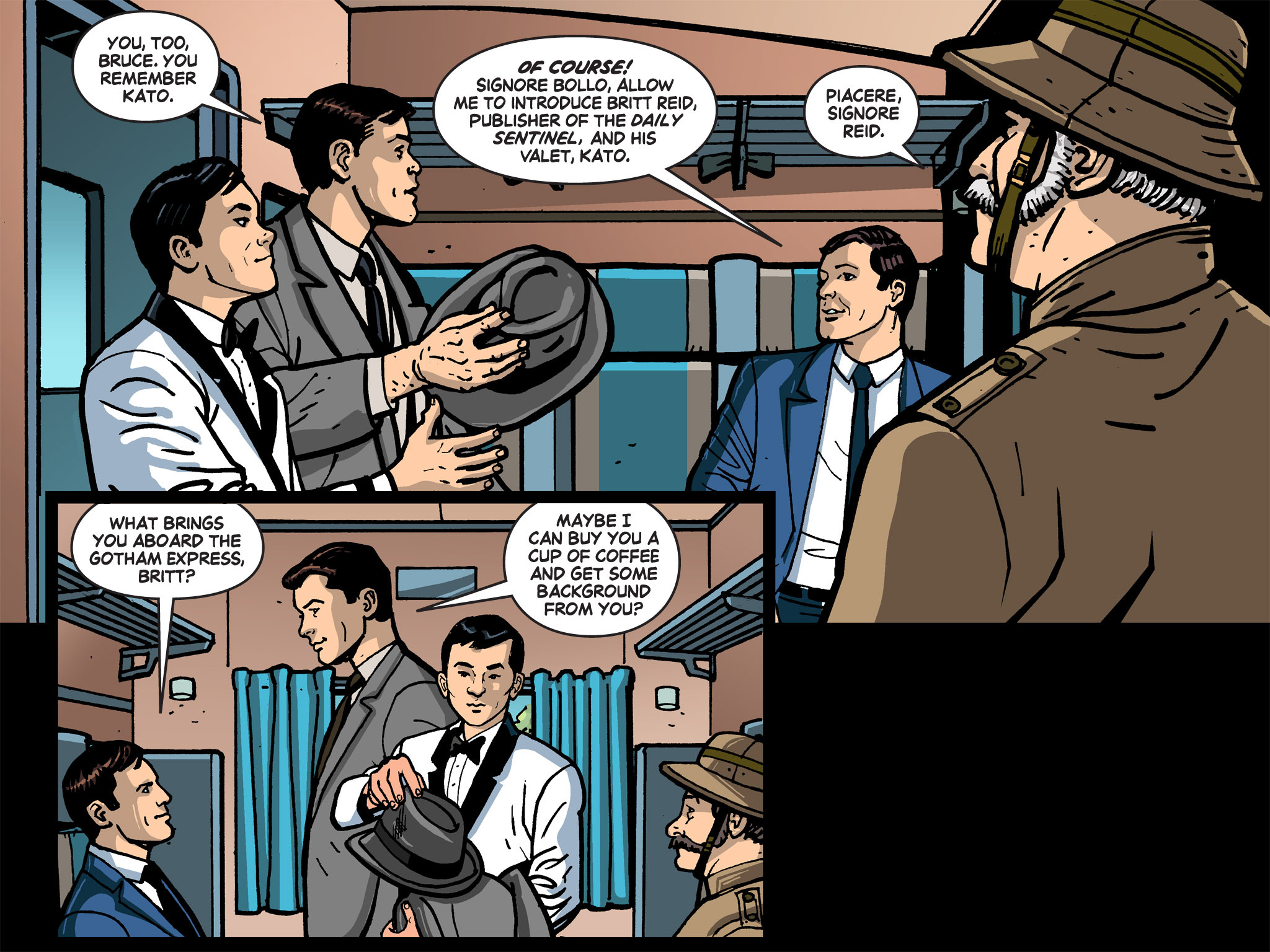 Read online Batman '66 Meets the Green Hornet [II] comic -  Issue #1 - 46