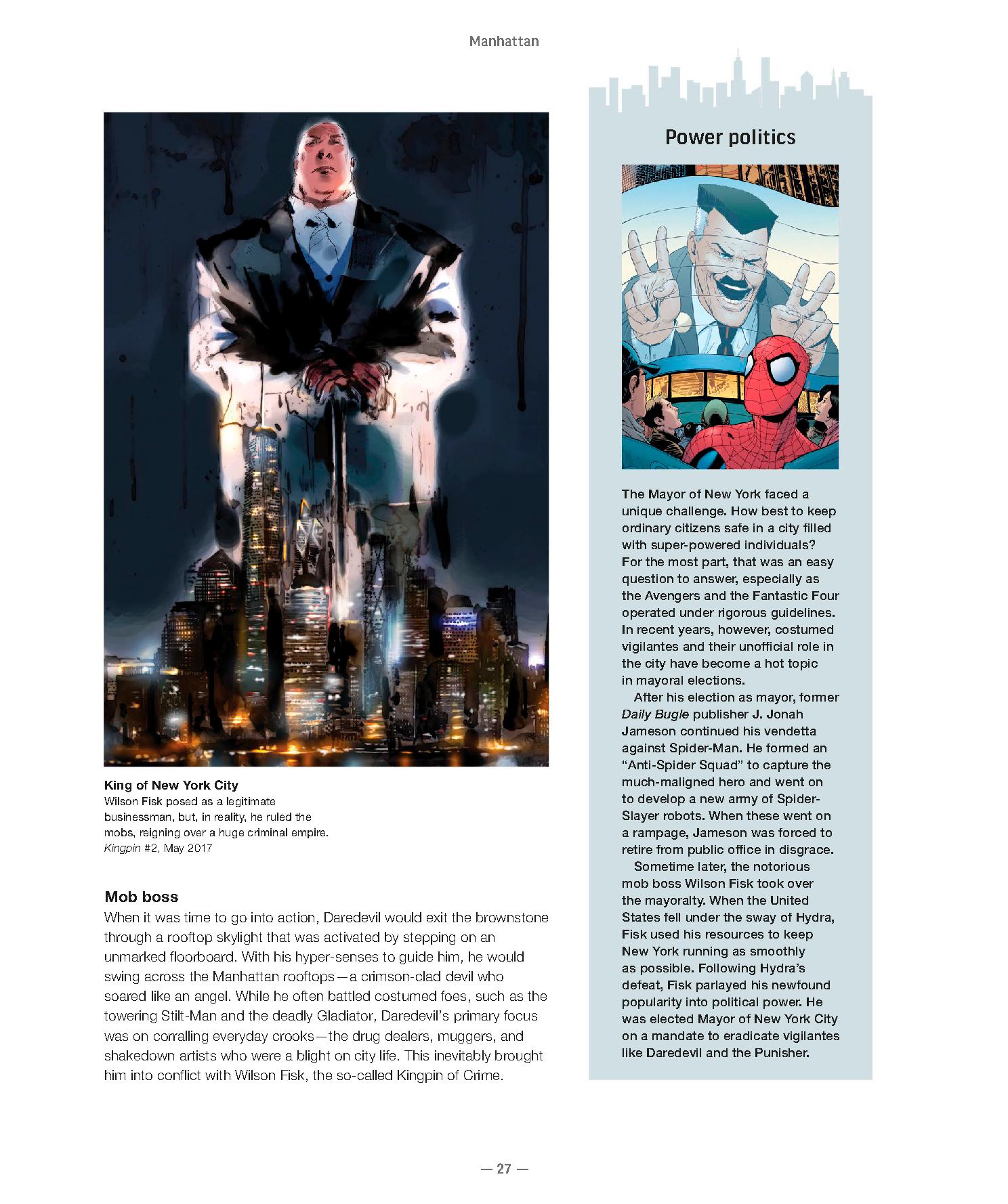 Read online Marvel Universe Map By Map: James Hill comic -  Issue # TPB (Part 1) - 27