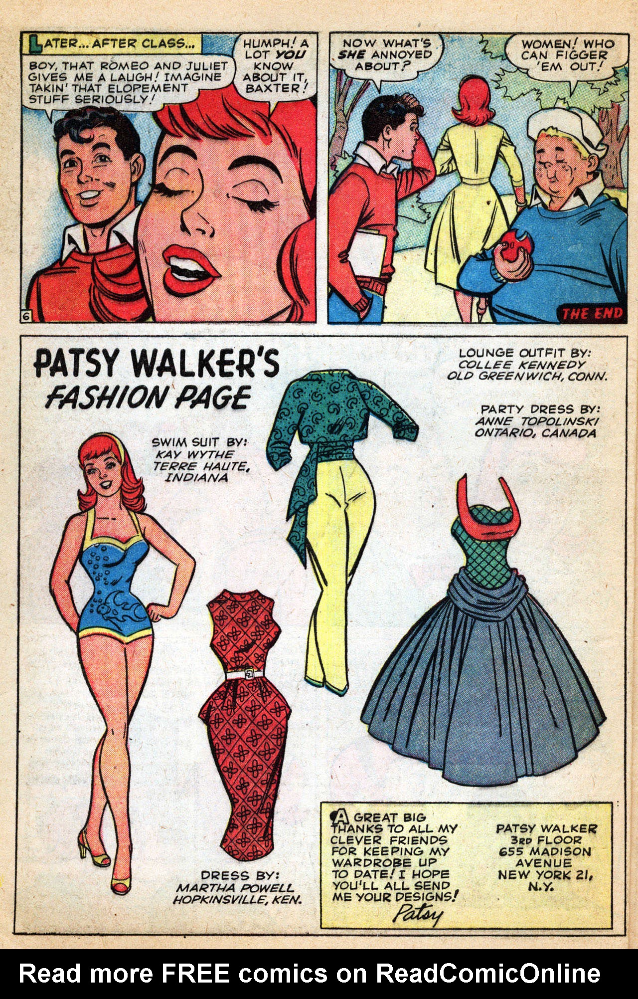 Read online Patsy Walker comic -  Issue #78 - 8