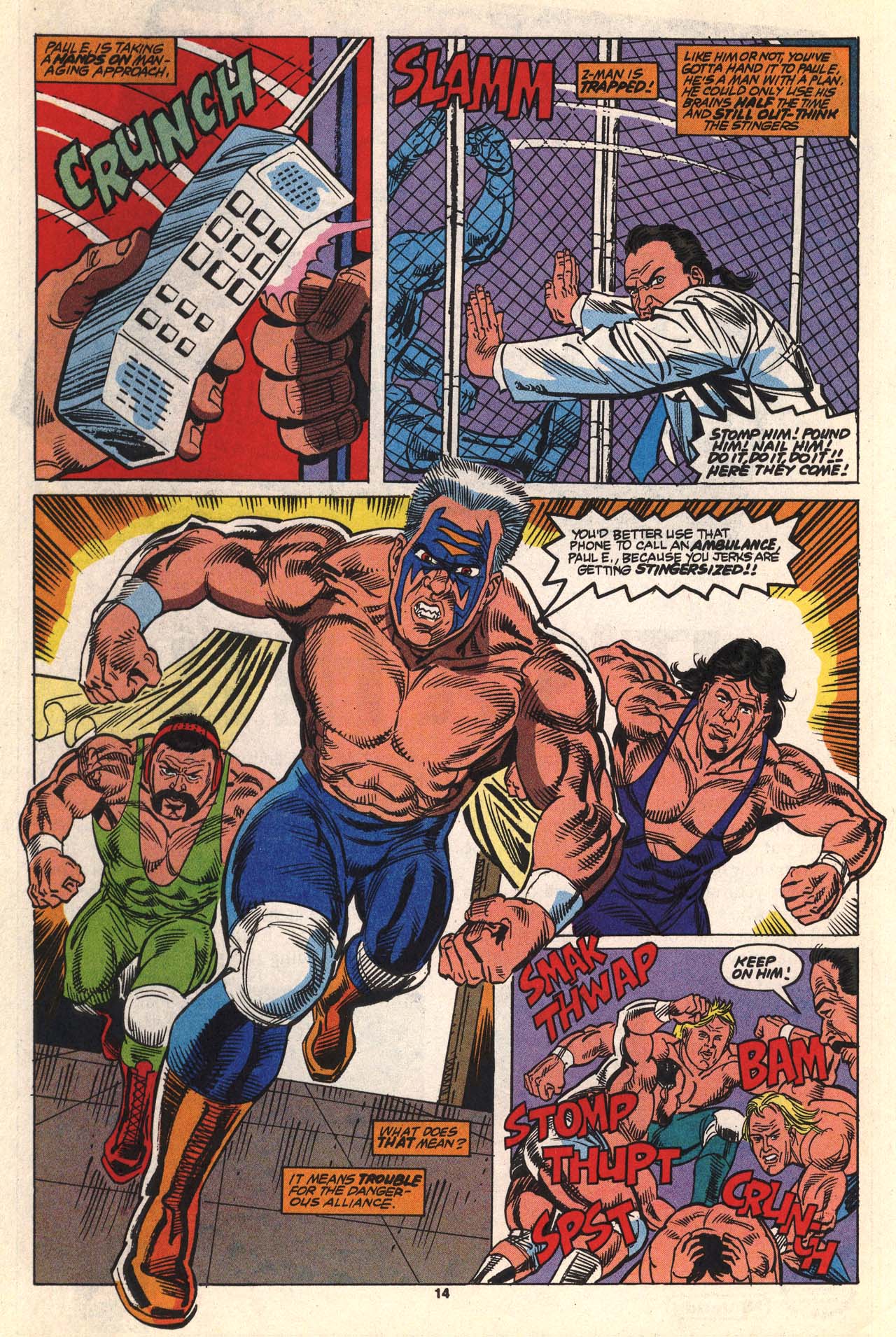 Read online WCW World Championship Wrestling comic -  Issue #5 - 15