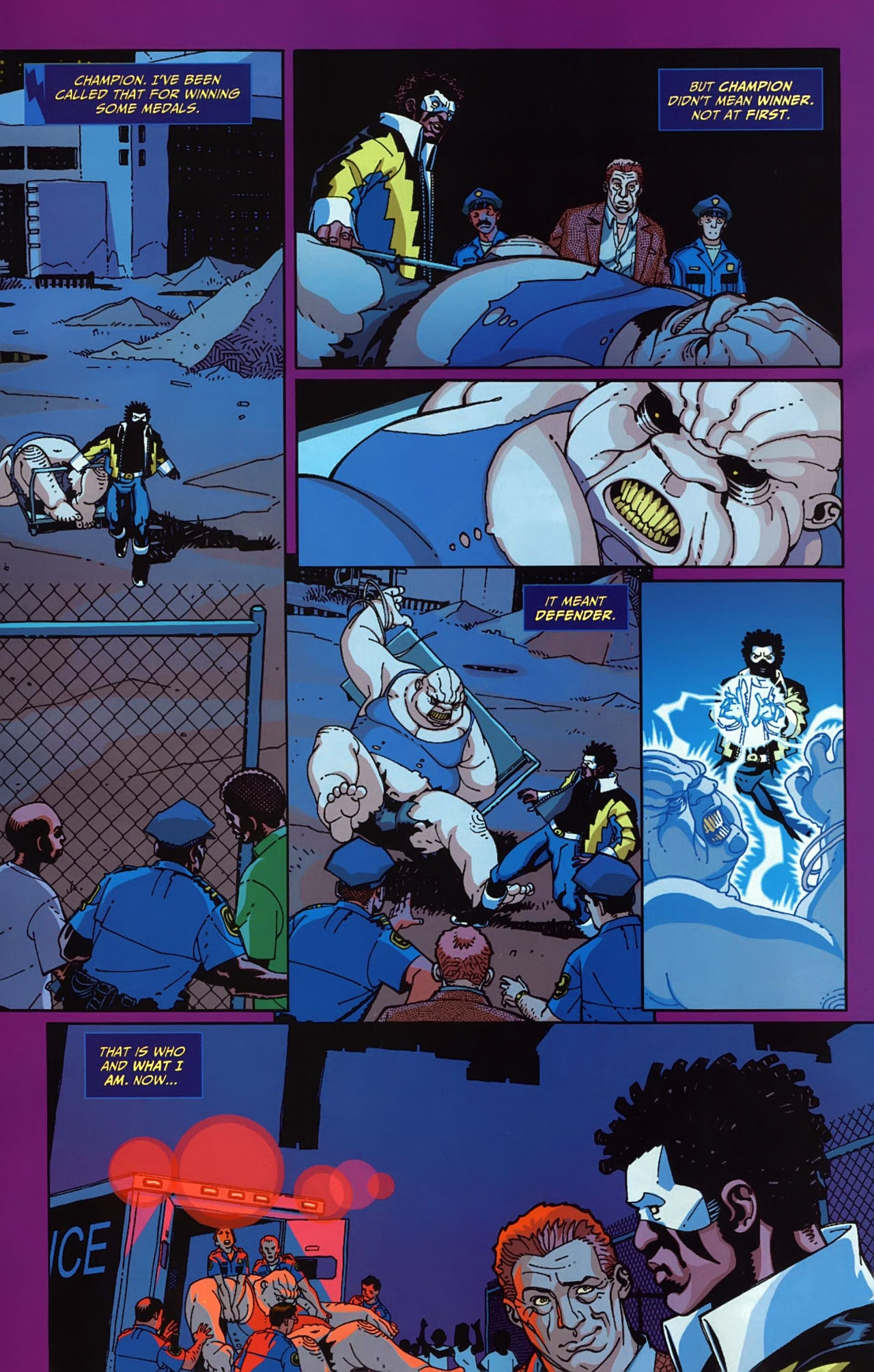 Read online Black Lightning: Year One comic -  Issue #6 - 22