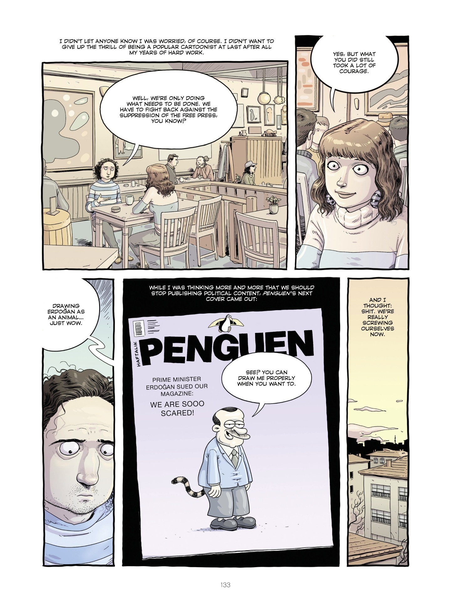 Read online Drawing On The Edge: Chronicles From Istanbul comic -  Issue # TPB (Part 2) - 32